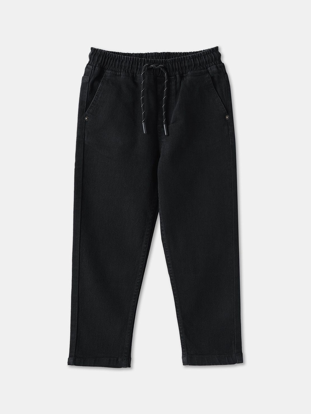 

R&B Boys Relaxed Fit Jeans, Black