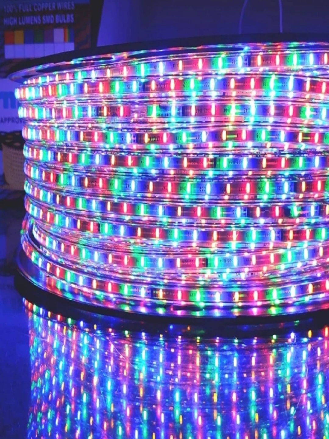 

SPARK WORLD Red & Blue Rope String Lights