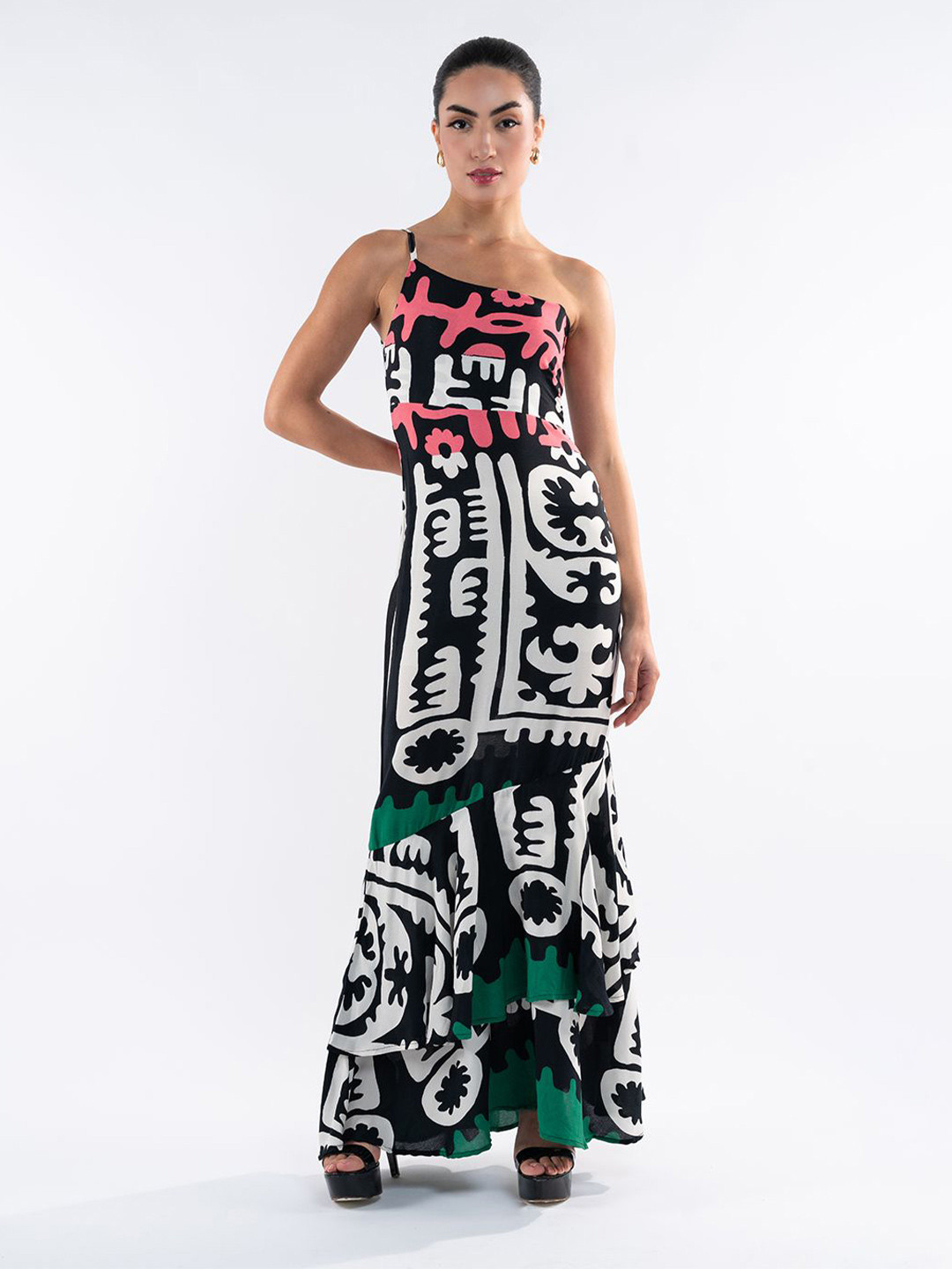 

DressBerry Print Maxi Dress, Multi