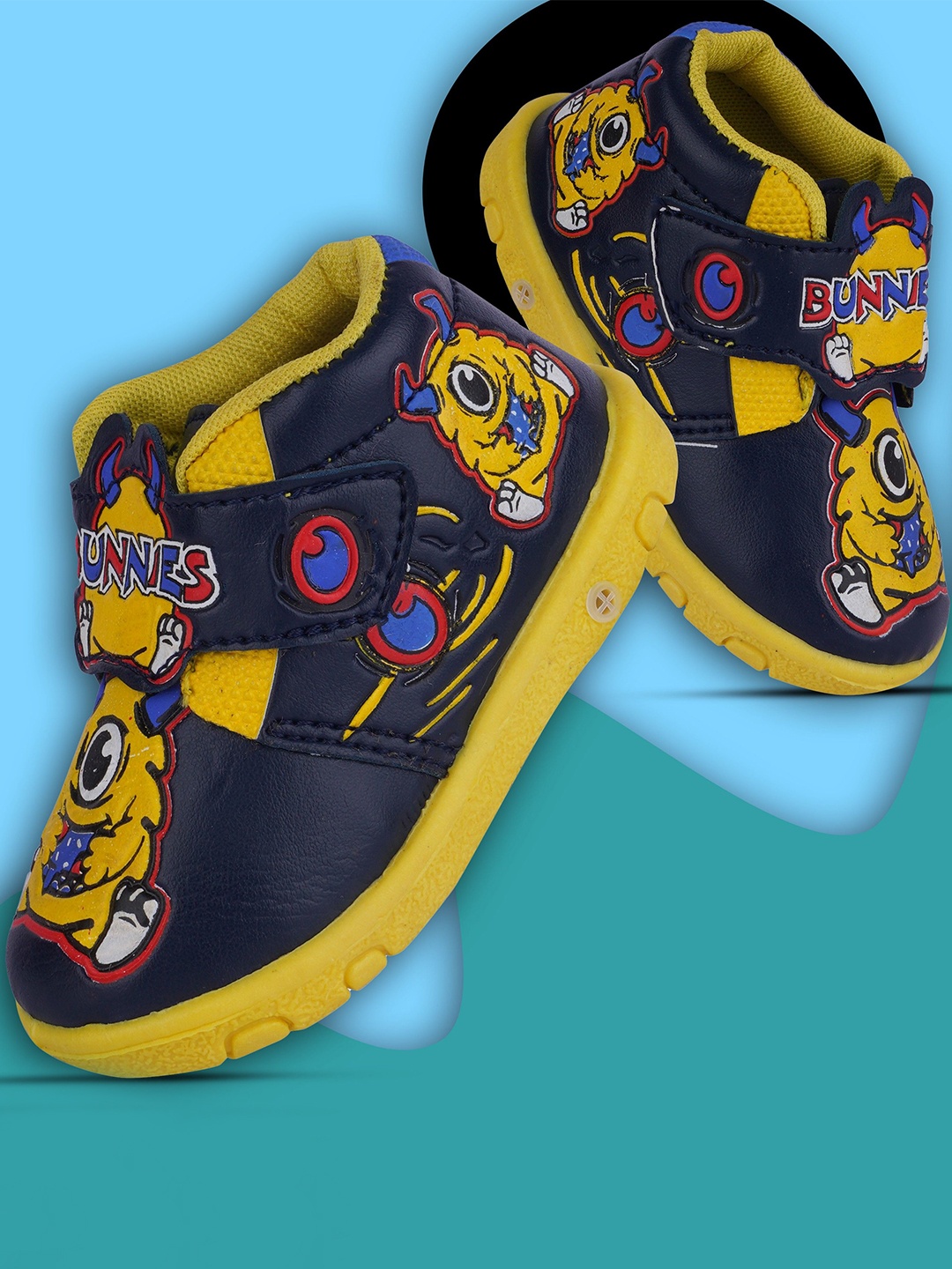 

BUNNIES Unisex Kids Mesh Walking Shoes, Blue