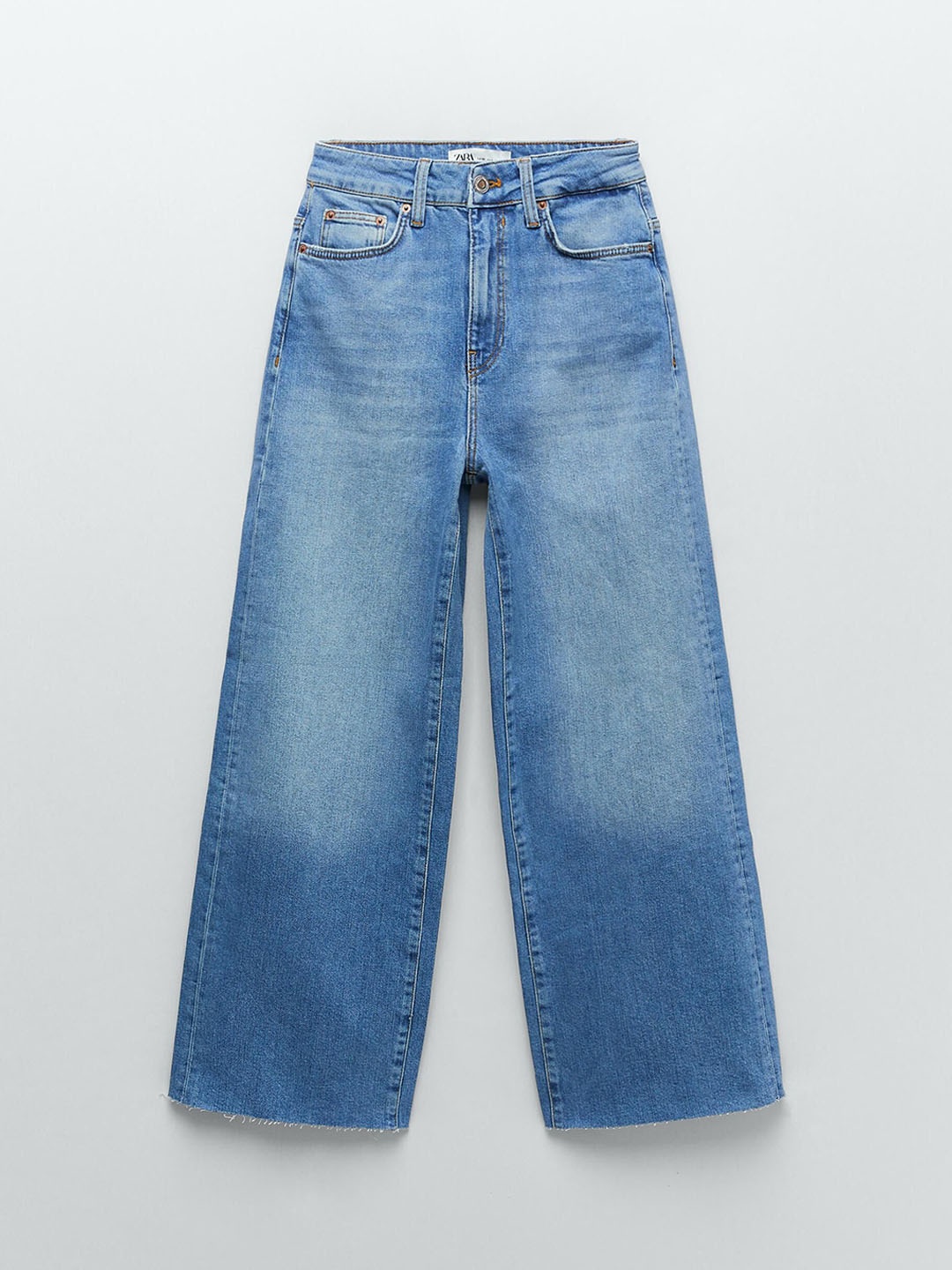 

ZARA Women Trousers, Blue