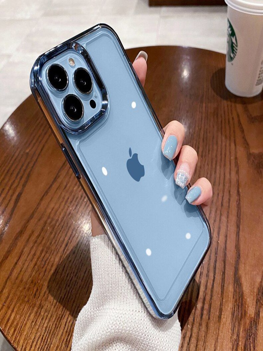 

Luxury Kase Solid Printed iPhone 11 Pro Back Case Mobile Accessories, Blue