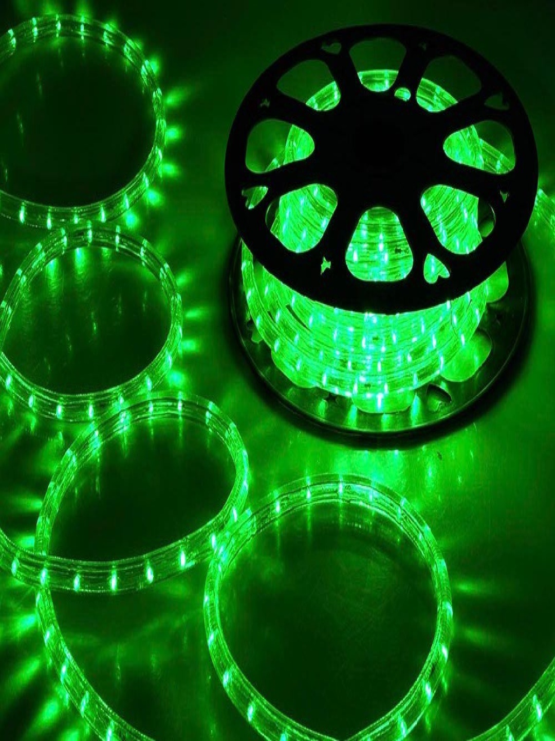 

SPARK WORLD Green Rope String Lights