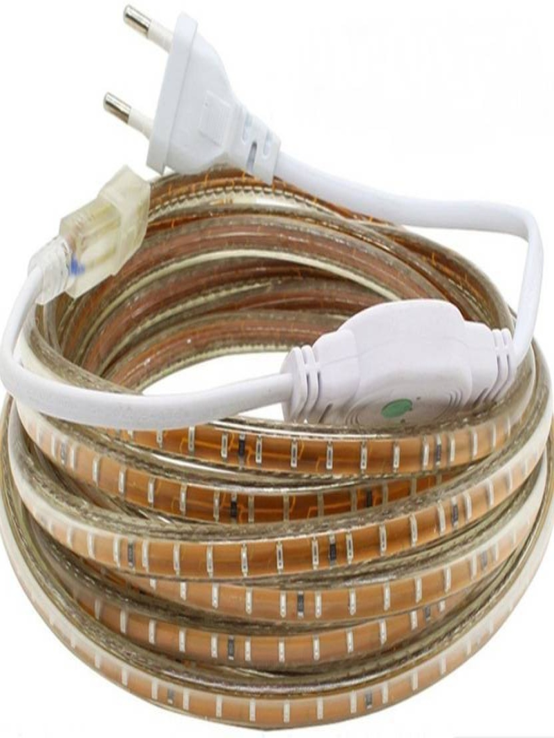 

ENORMITY Brown & White Rice Shaped String Lights