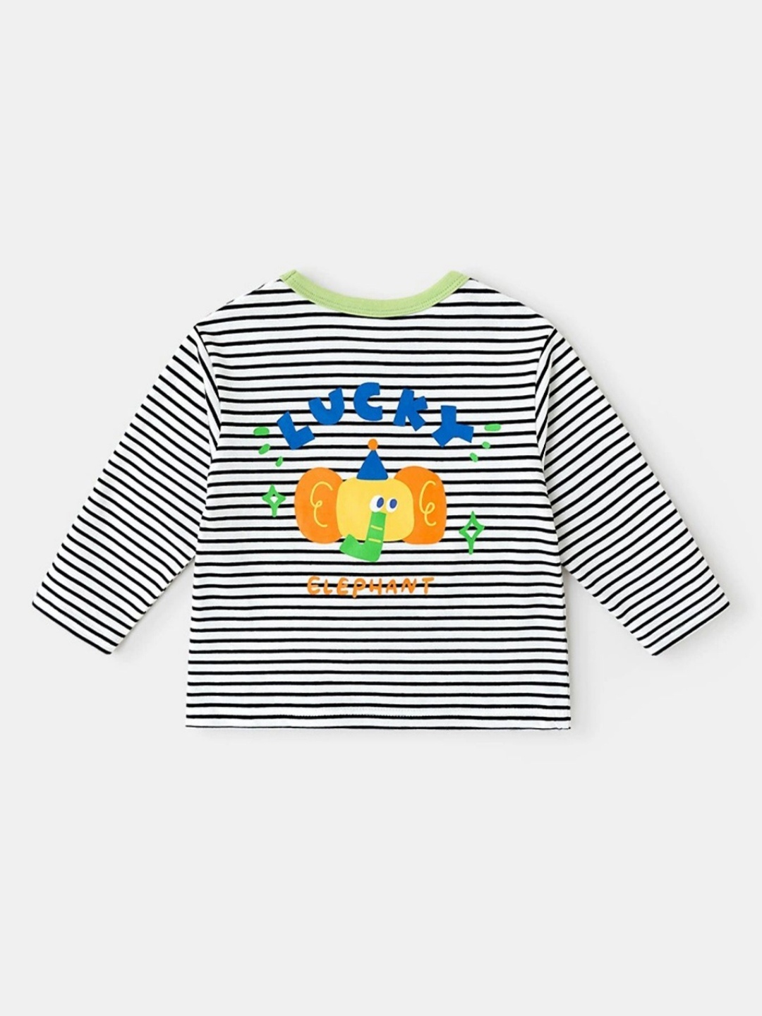 

LULU & SKY Girls Striped T-shirt, Multi