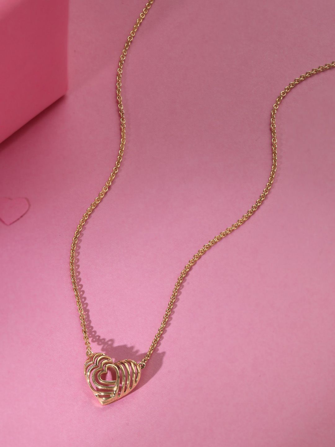 

Mia by Tanishq Women 14 Kt Endless Love Gold Necklace -3.83g