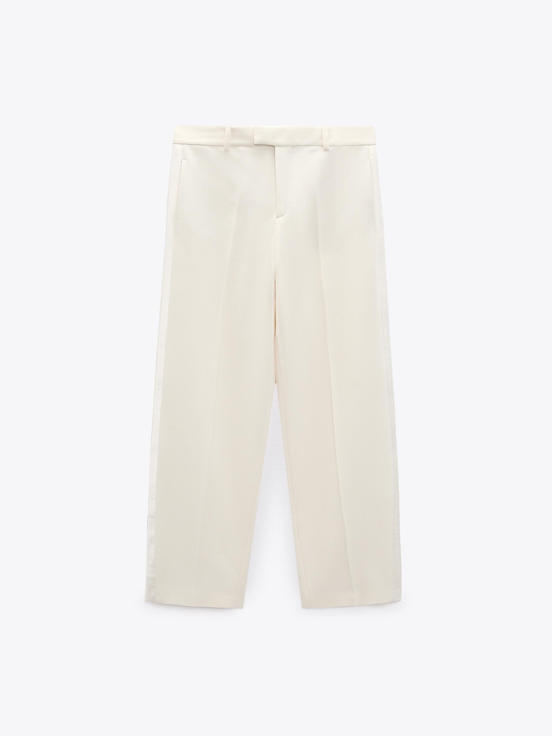 

ZARA Women Trousers, Beige