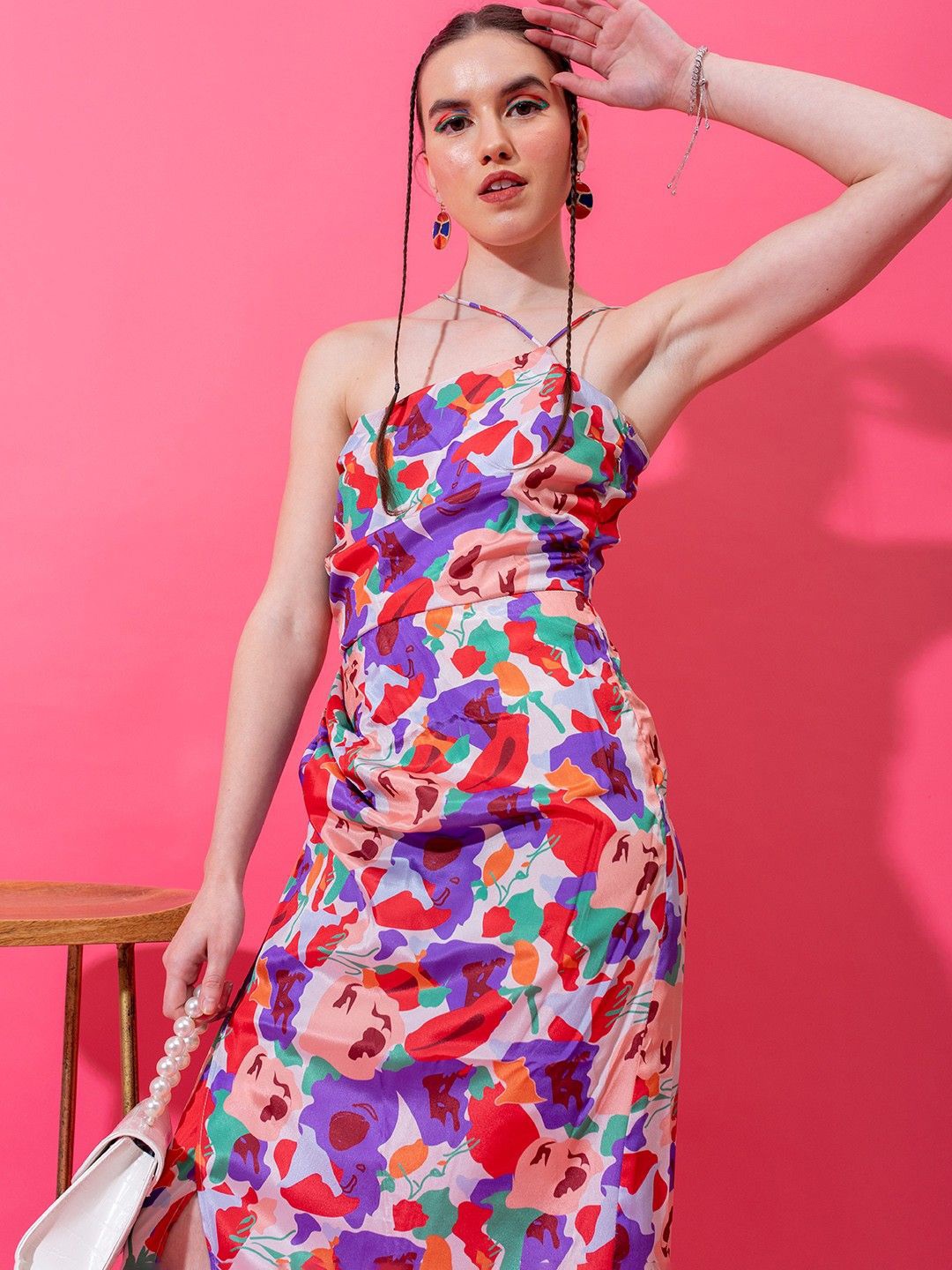 

DressBerry Floral Print Maxi Midi Dress, Multi