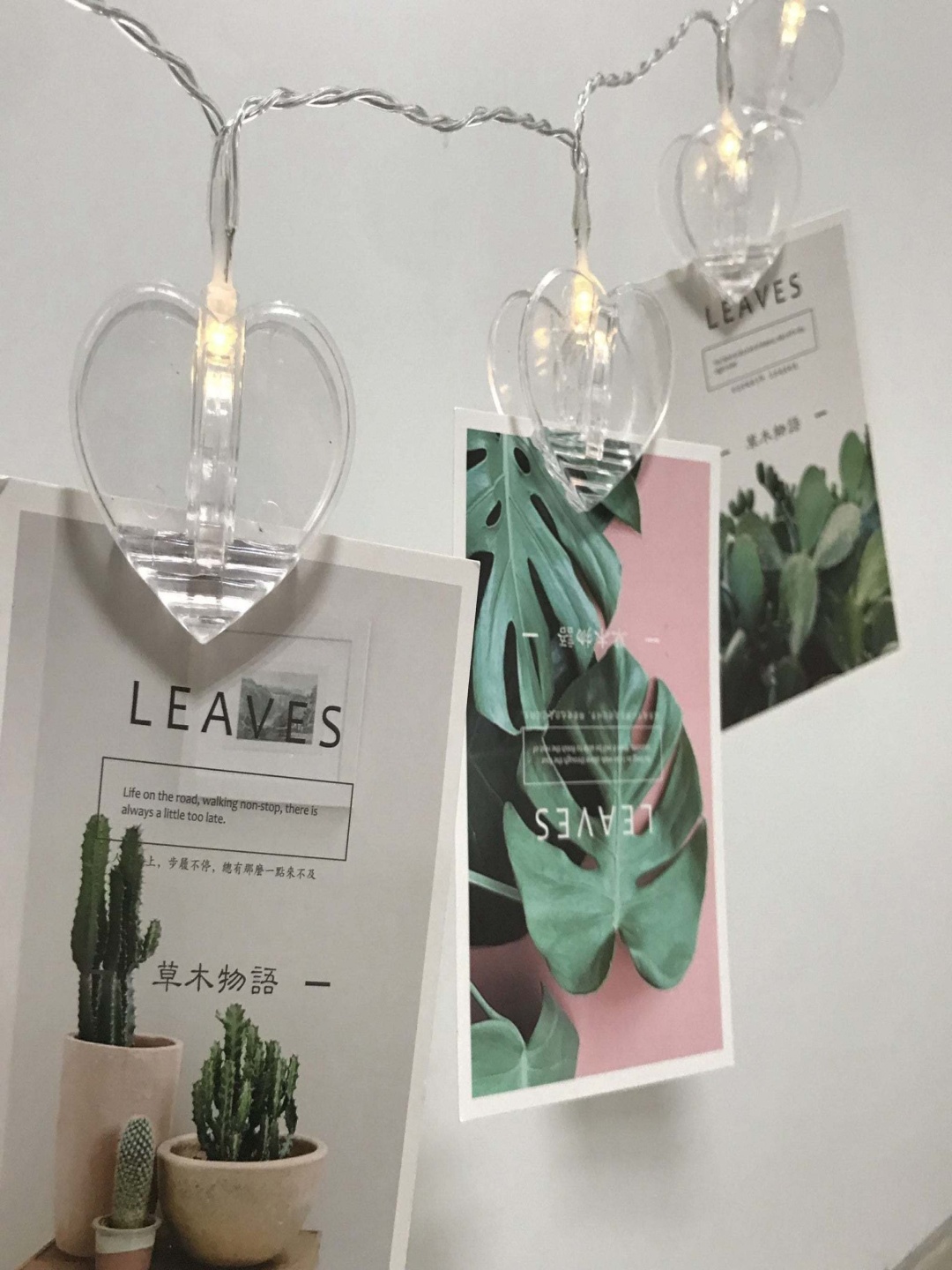 

SPARK WORLD Yellow Heart Shape String Lights