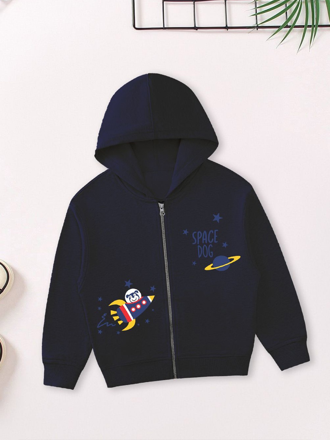 

FOREVER FRIDAY Boys Hooded Sweatshirt, Navy blue