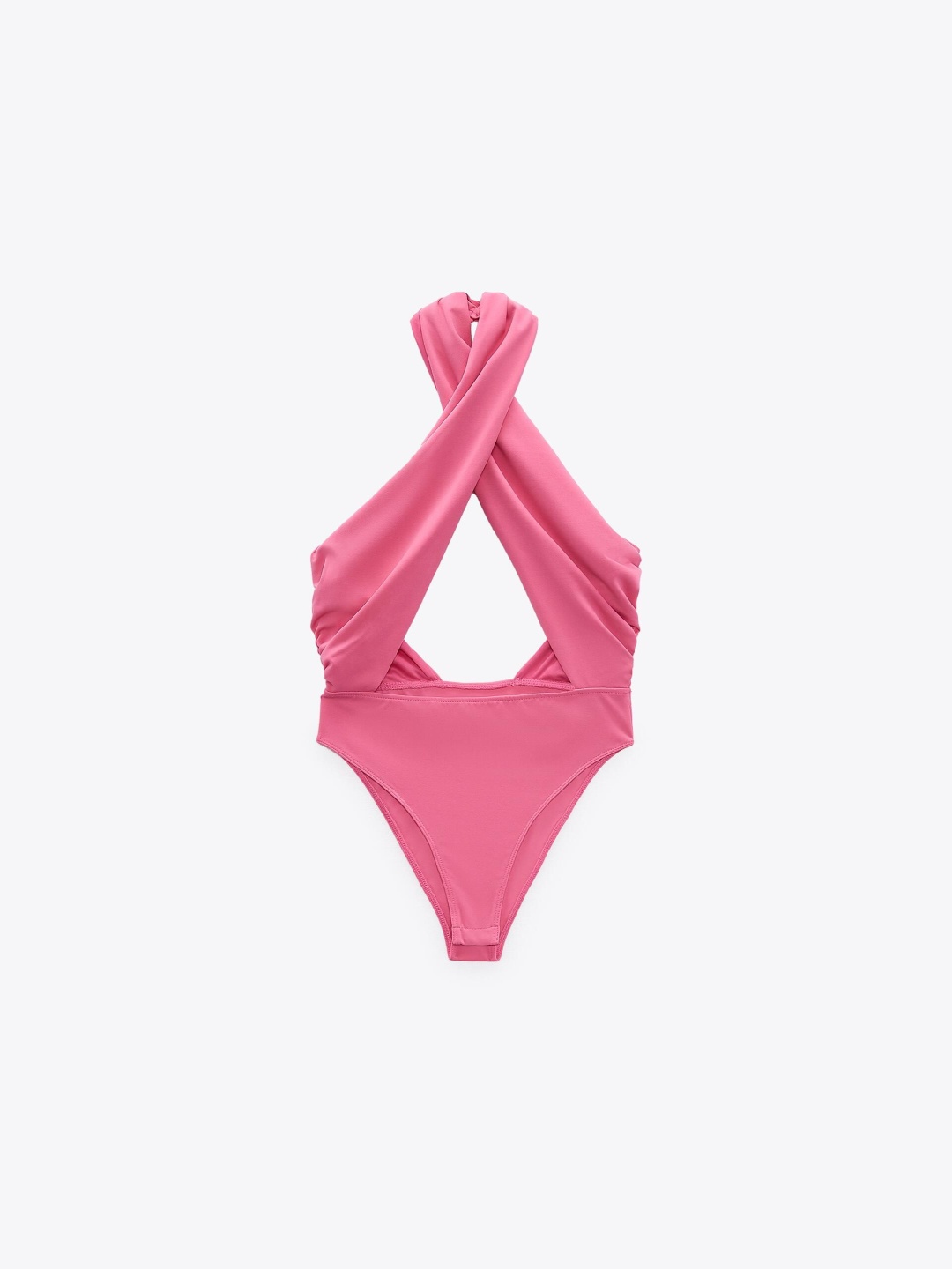 

ZARA Women Pink Bodysuit