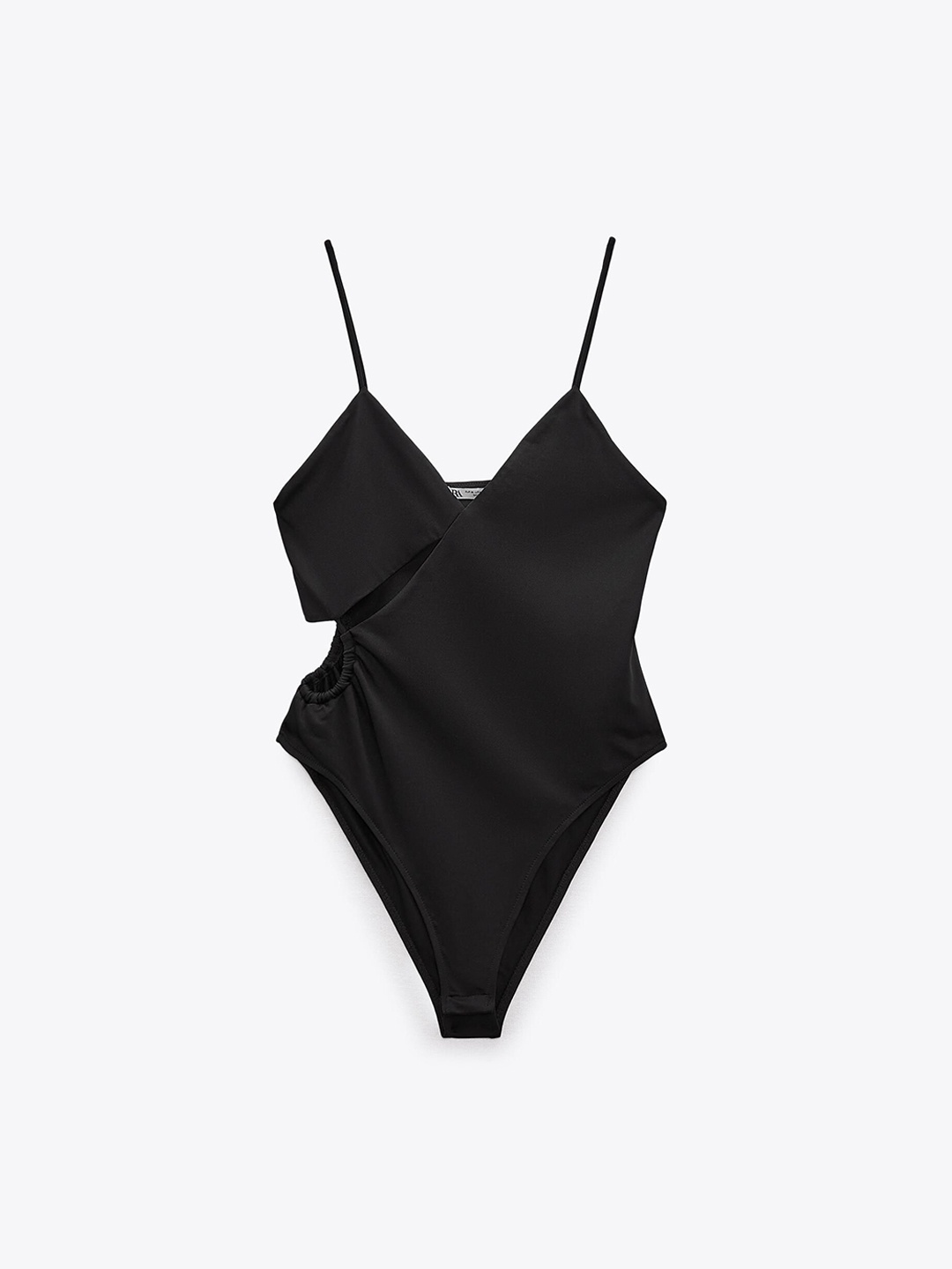 

ZARA Women Black Bodysuit