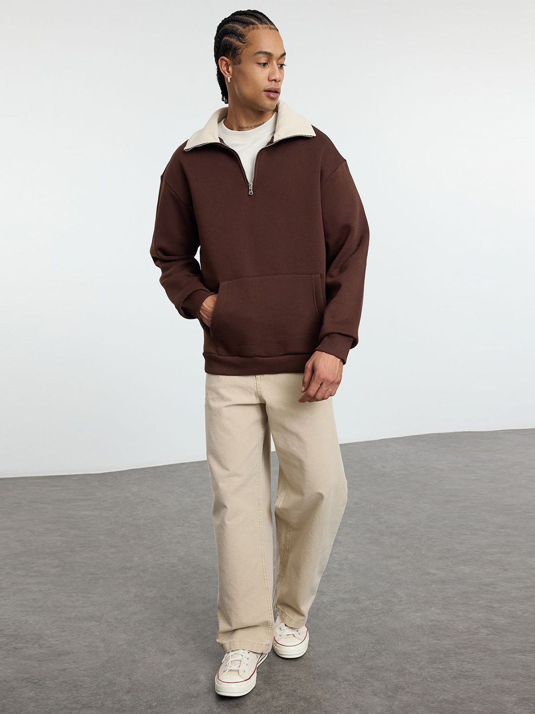 

Trendyol Men Sweatshirt, Na