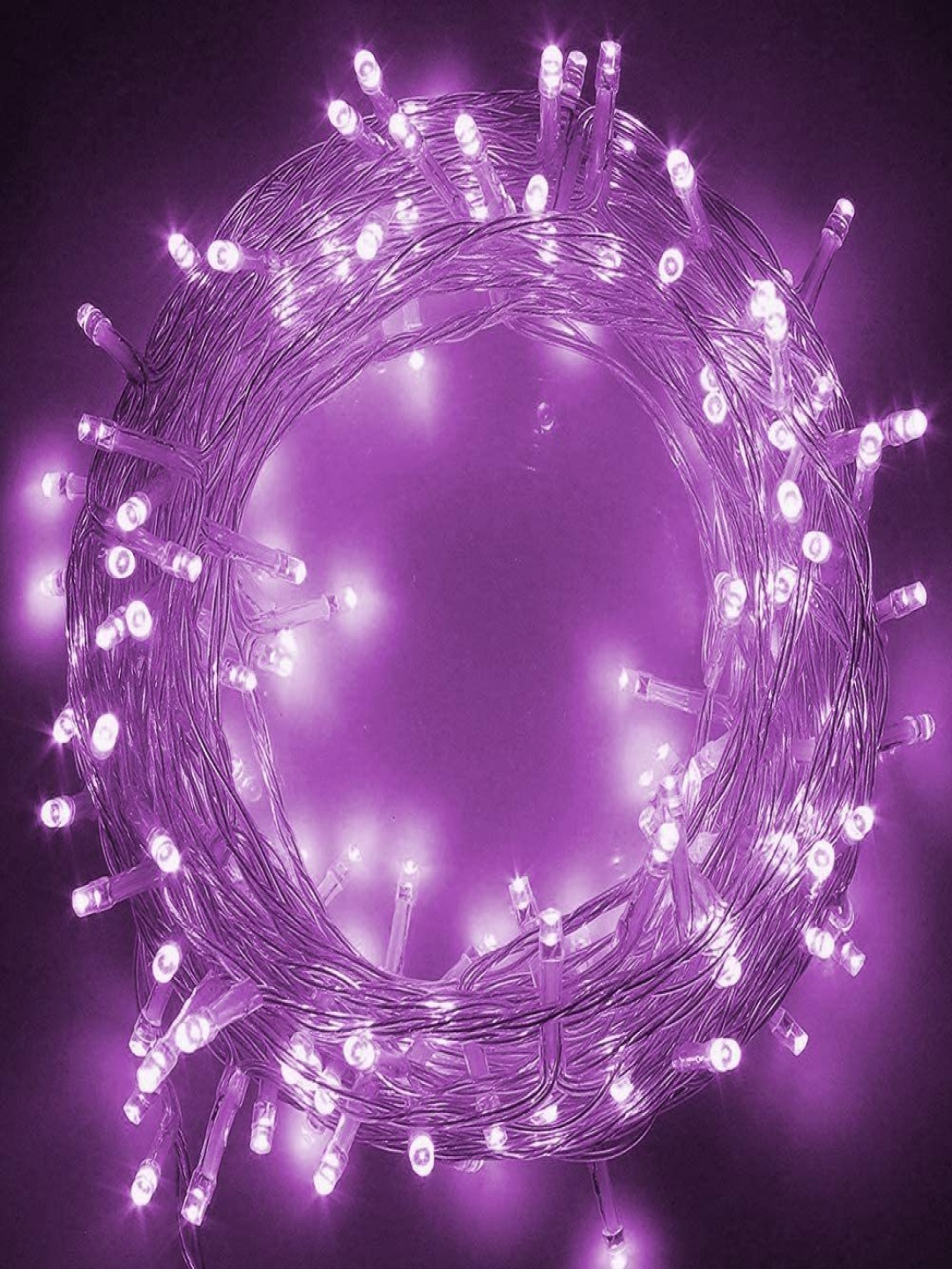 

SPARK WORLD Pink Rice Shape LED String Light