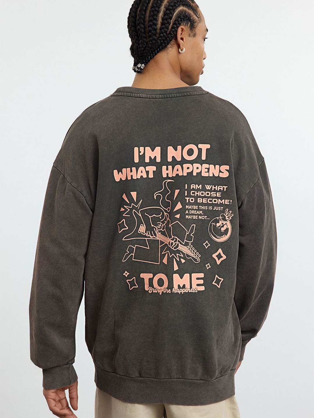 

Trendyol Men Printed Sweatshirt, Na