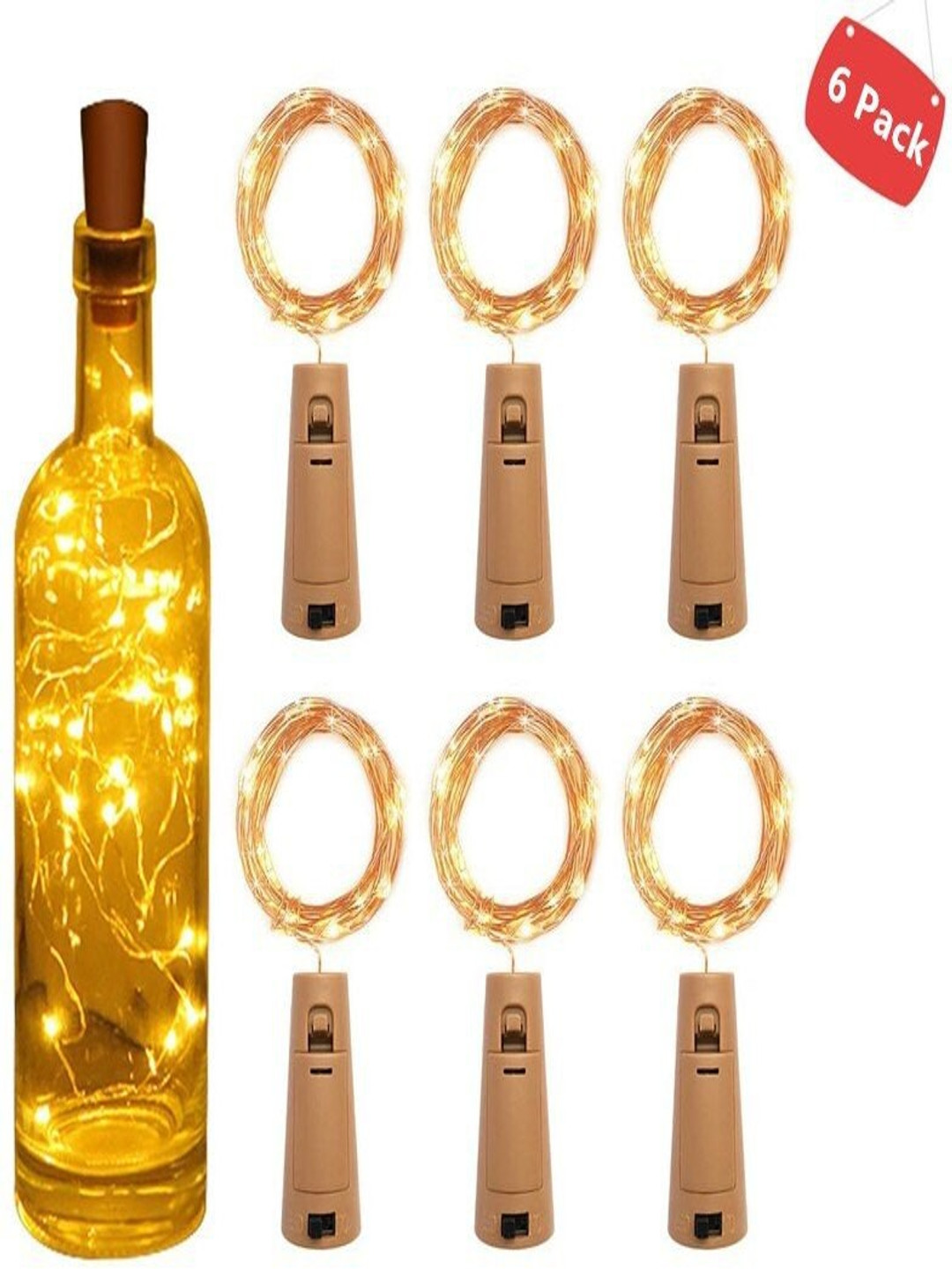 

SPARK WORLD Yellow Star Shaped String Lights