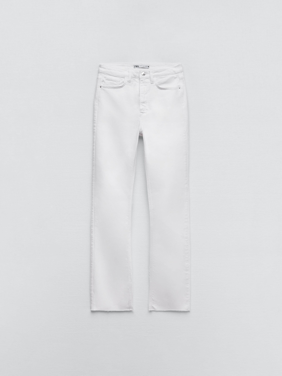 

ZARA Women Trousers, White