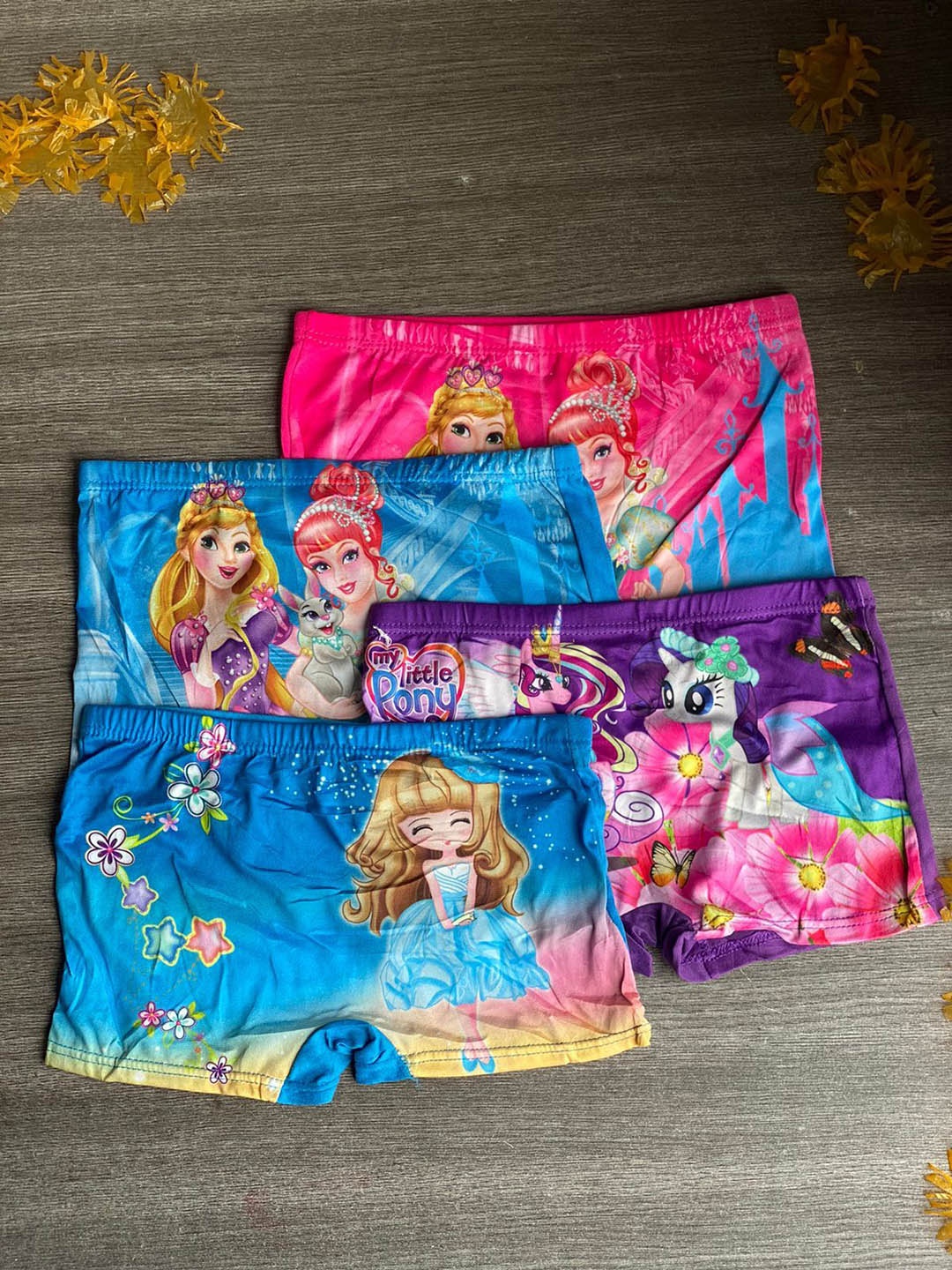 

SHREE GANESH FASHION Pack Of 3 Printed Boy Shorts Briefs, Blue