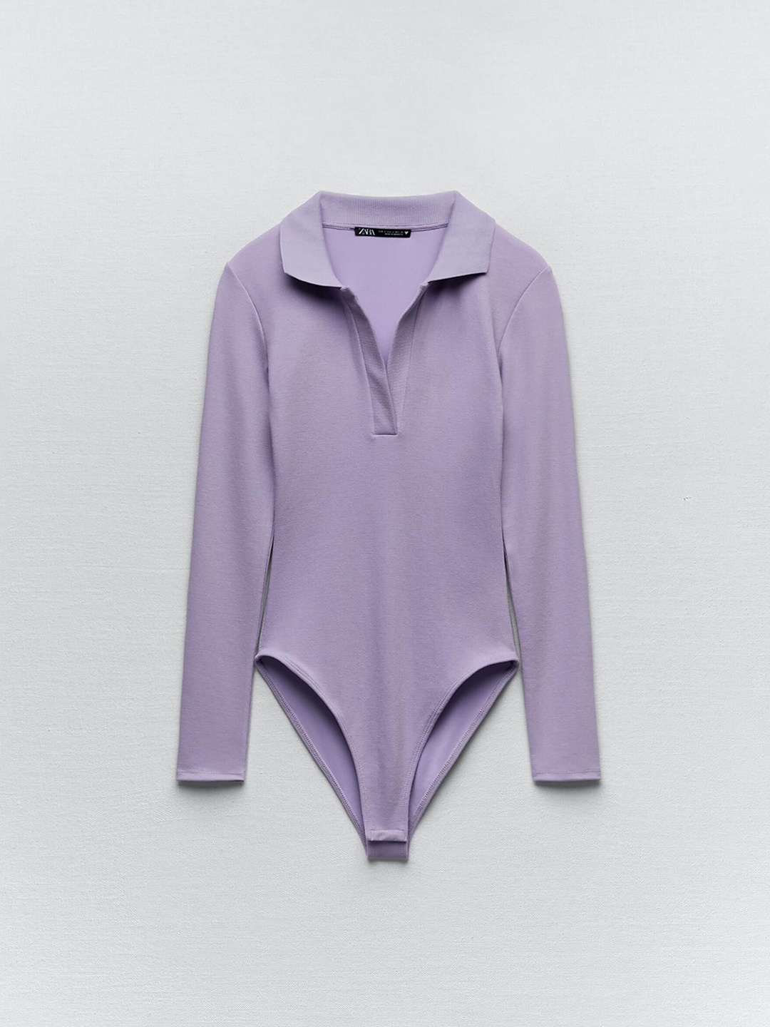 

ZARA Women Mauve Bodysuit