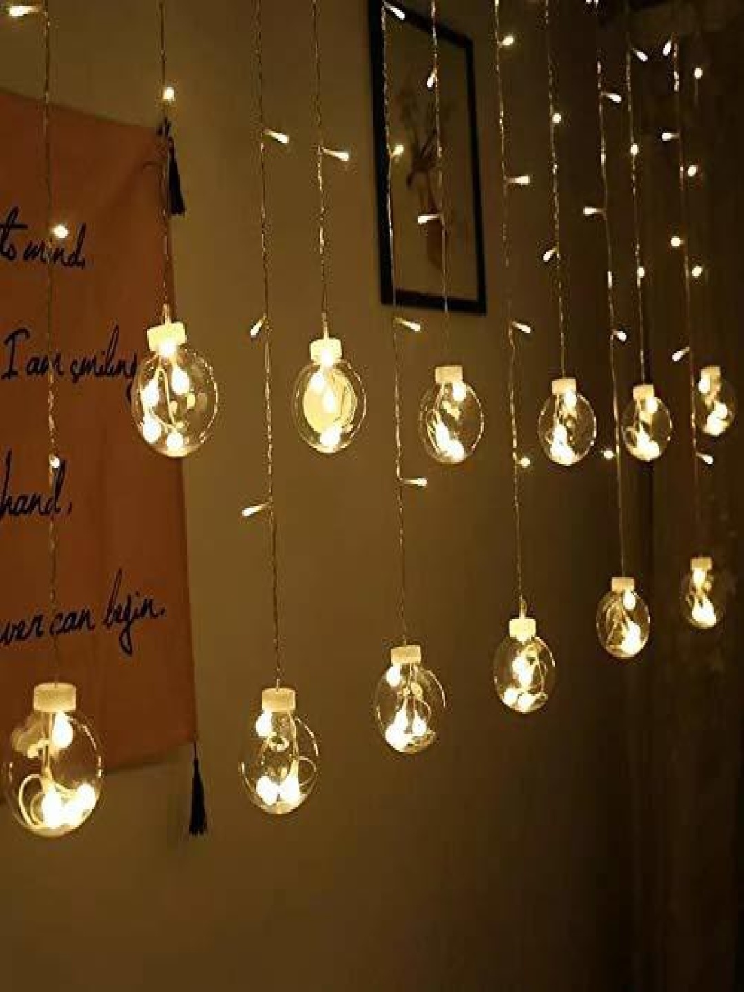 

SPARK WORLD Yellow Cylindrical Shape String Light