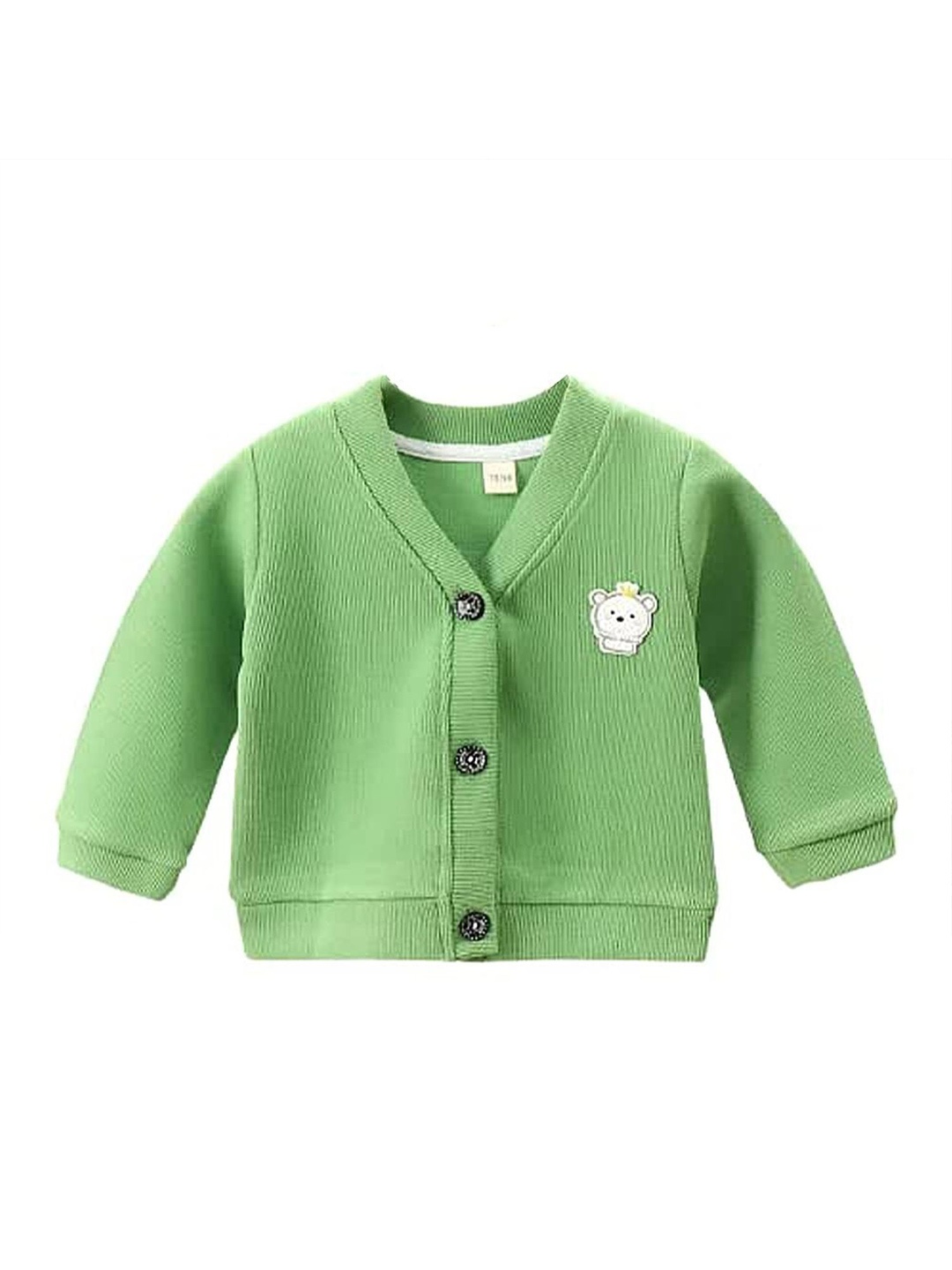 

MOMISY Unisex Kids Cardigan, Green