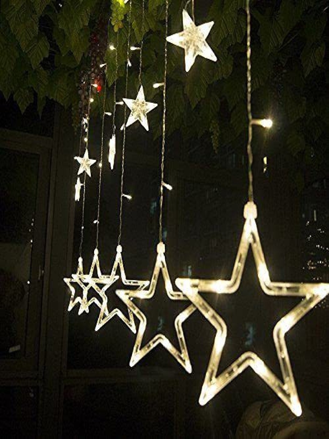 

ENORMITY Yellow Star Shape String Lights