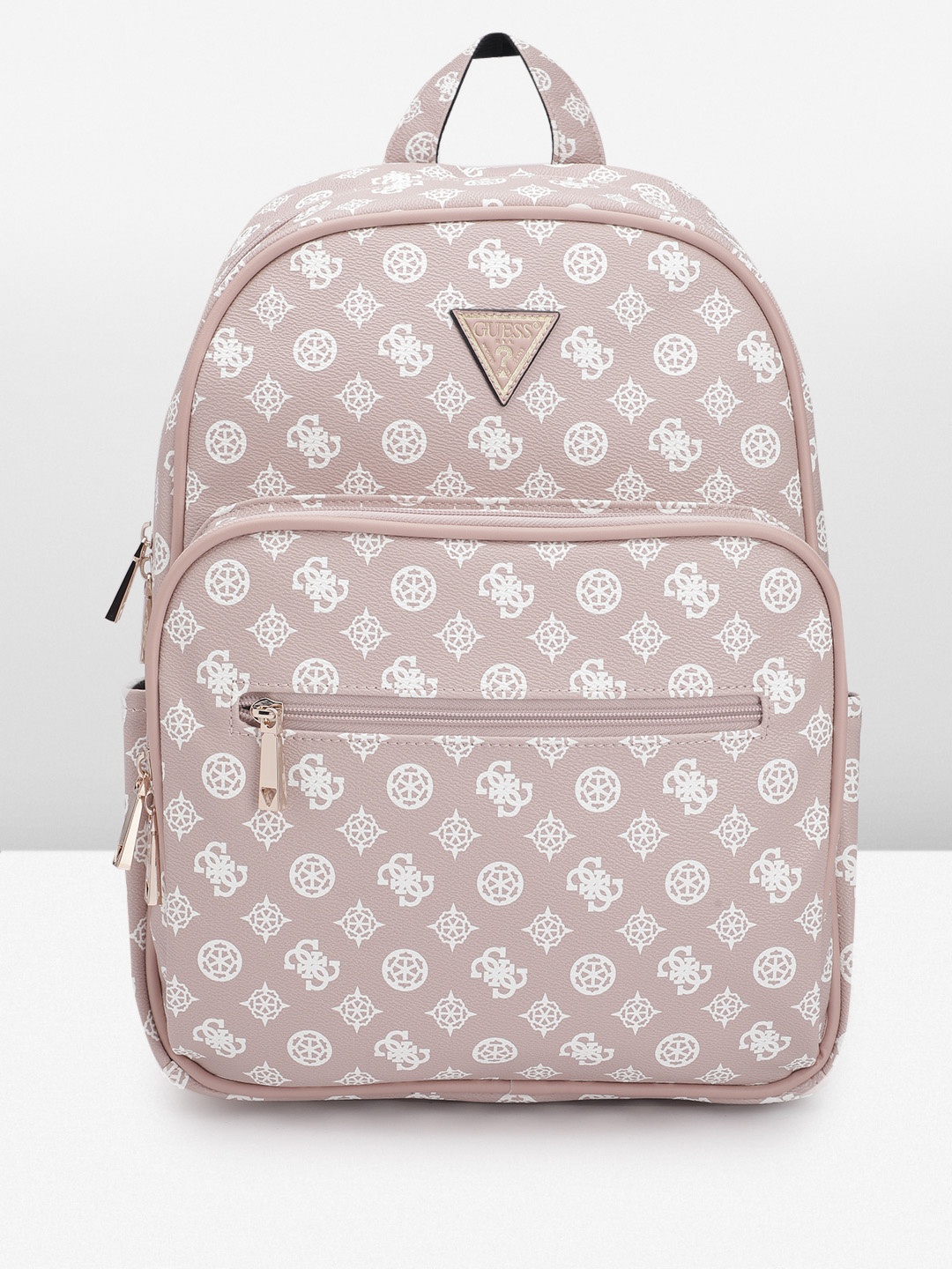 

GUESS Women Brand Logo Printed Backpack, Rose