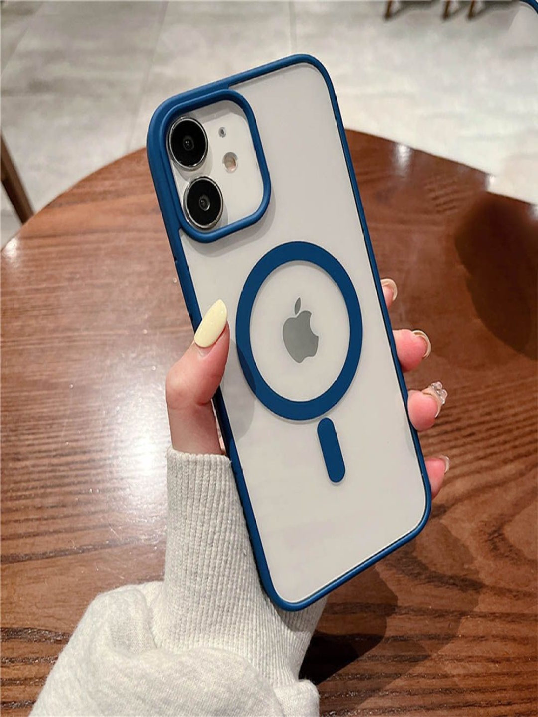 

Luxury Kase Solid Printed iPhone 11 Back Case Mobile Accessories, Transparent
