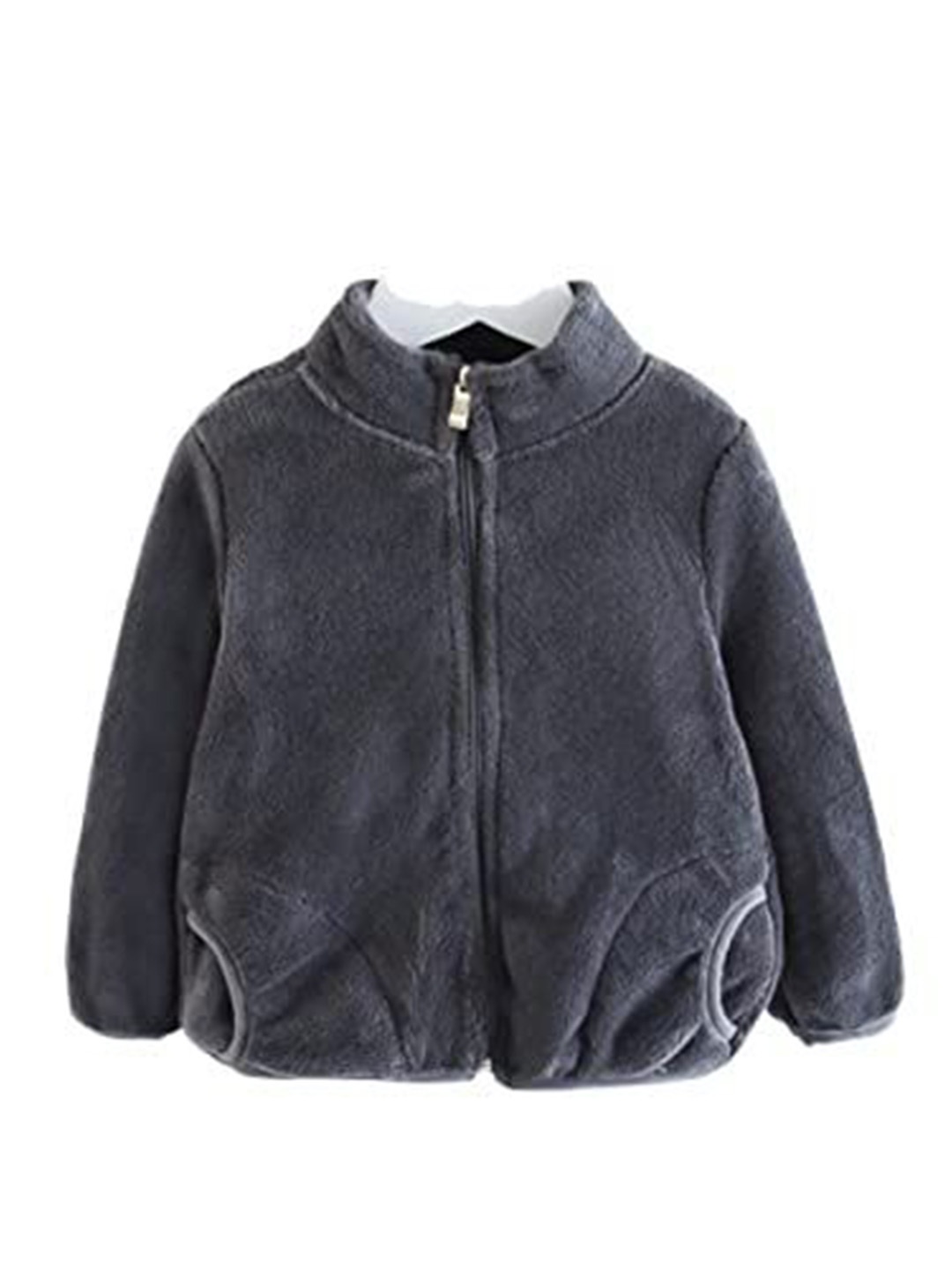 

MOMISY Kids Bomber Jacket, Grey