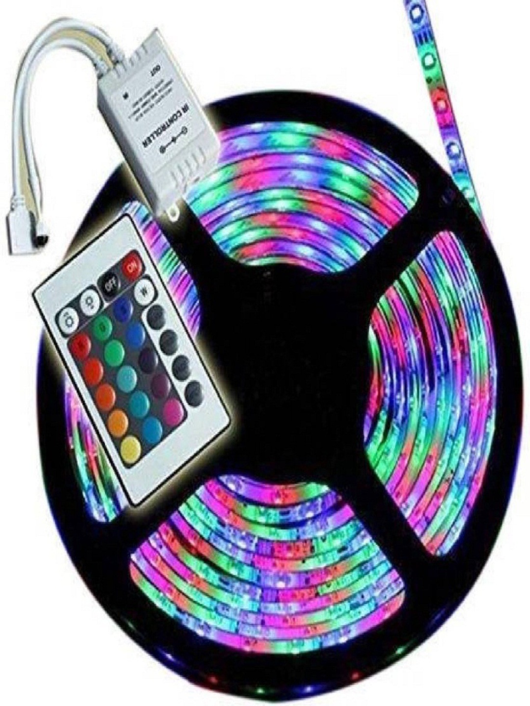 

ENORMITY Red & Green Rice Shape String Lights