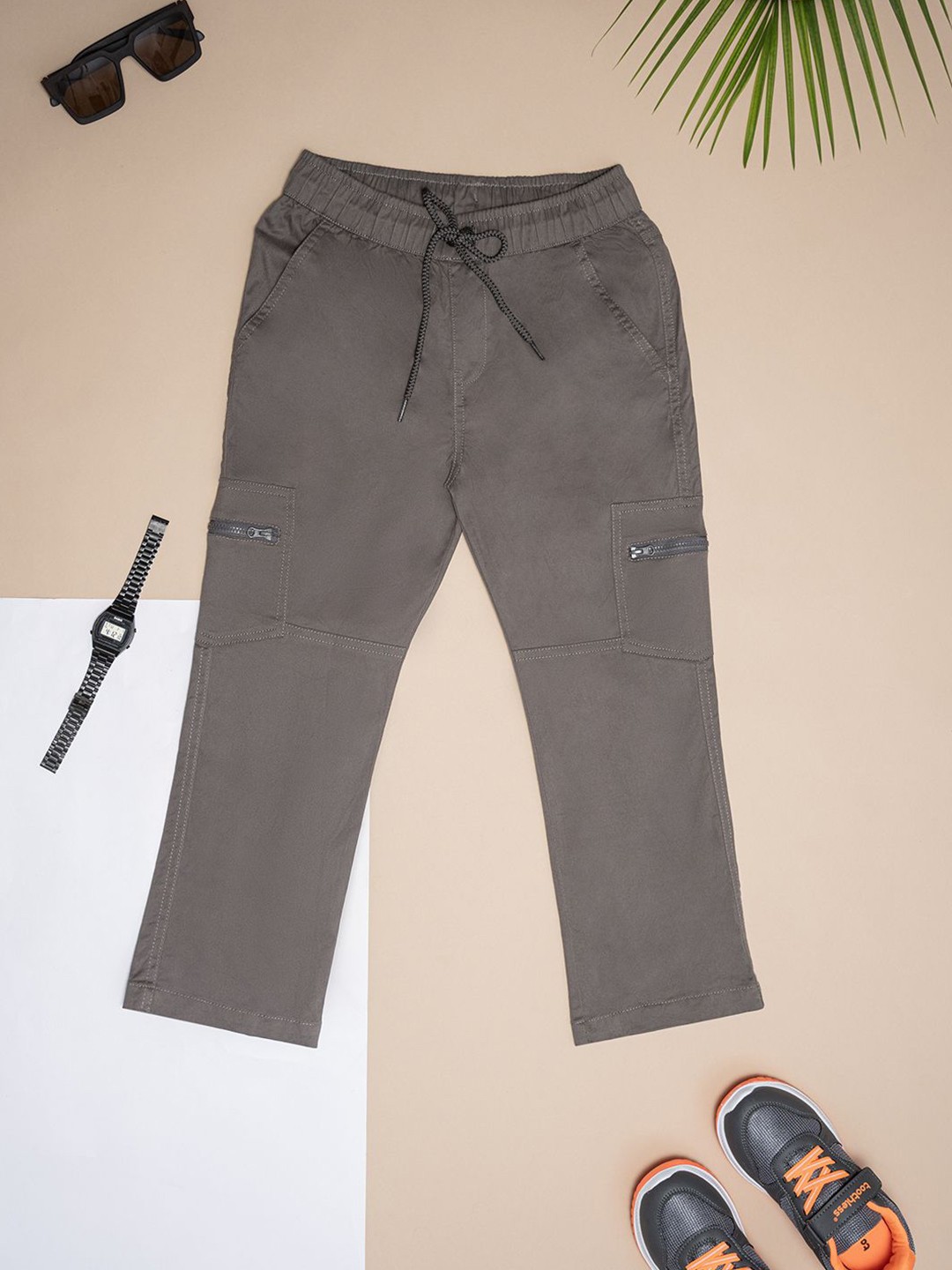 

Purple United Kids Boys Trousers, Grey