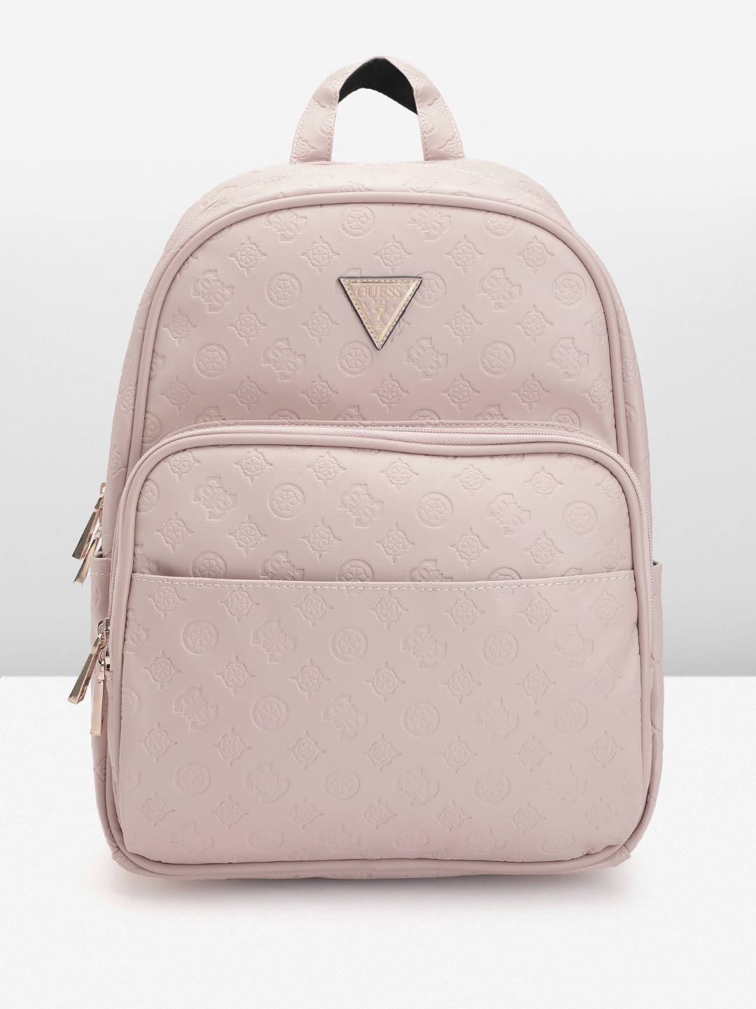 

GUESS Women Brand Logo Textured Backpack, Rose