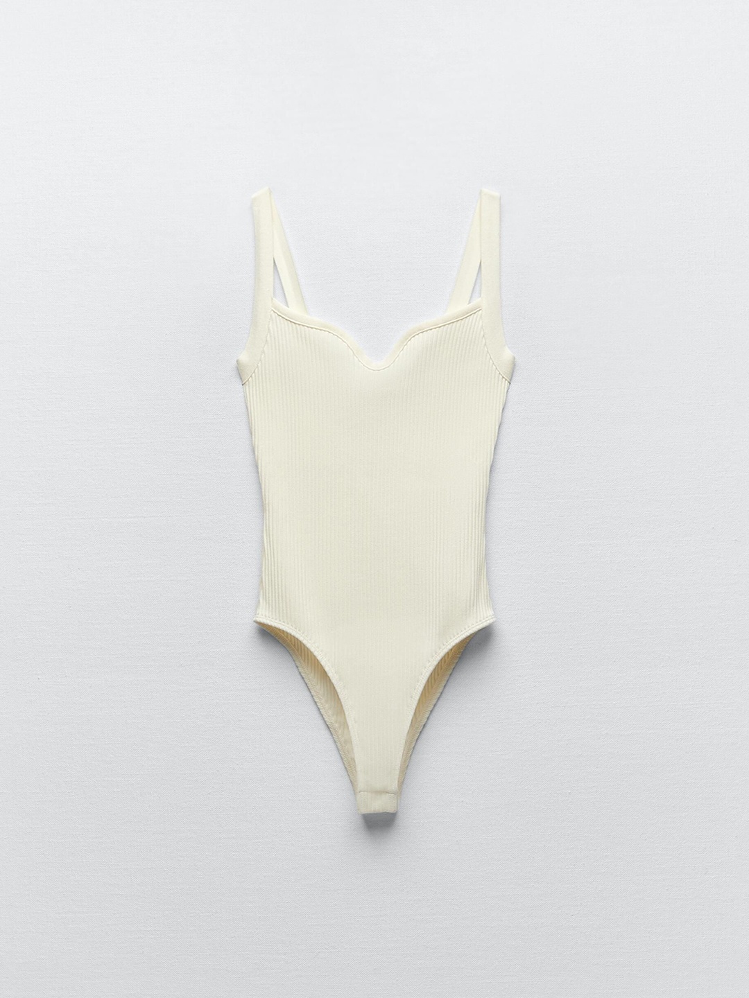 

ZARA Women White Bodysuit