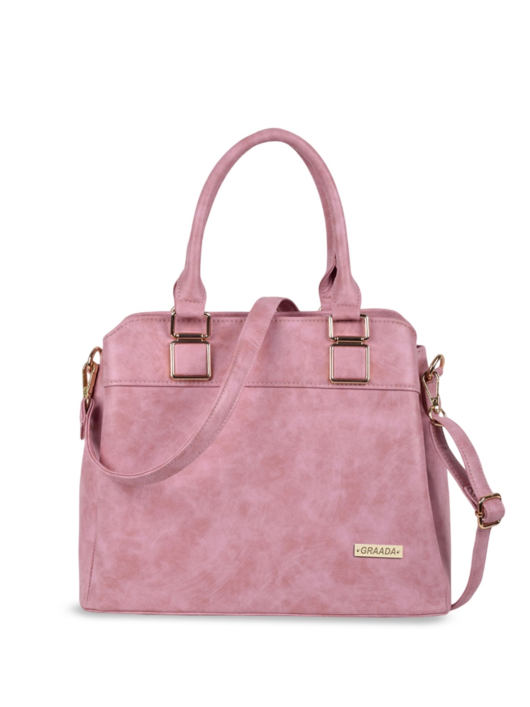 

GRAADA Structured Satchel, Pink