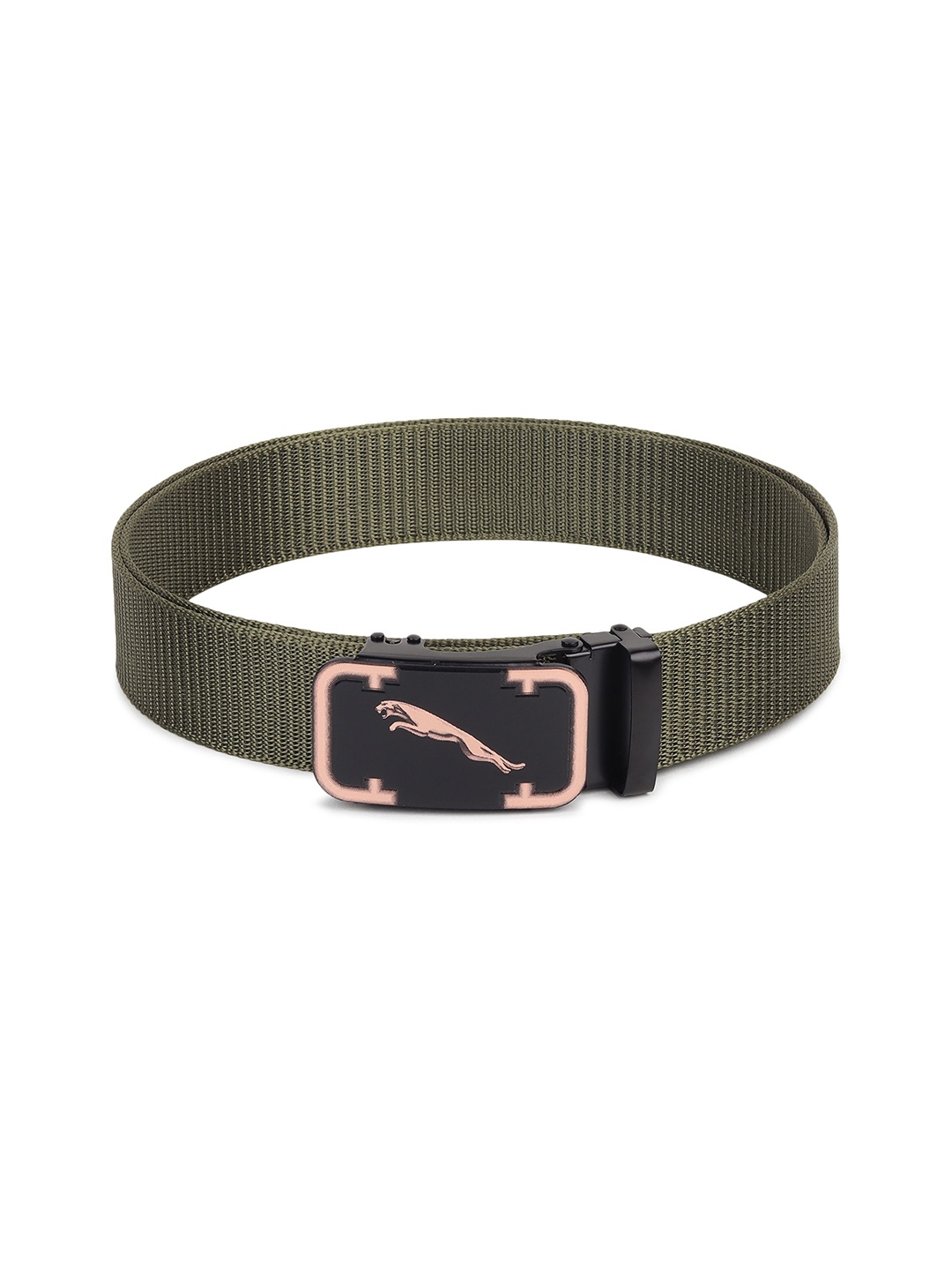 

Metronaut Men Textured Belt, Green