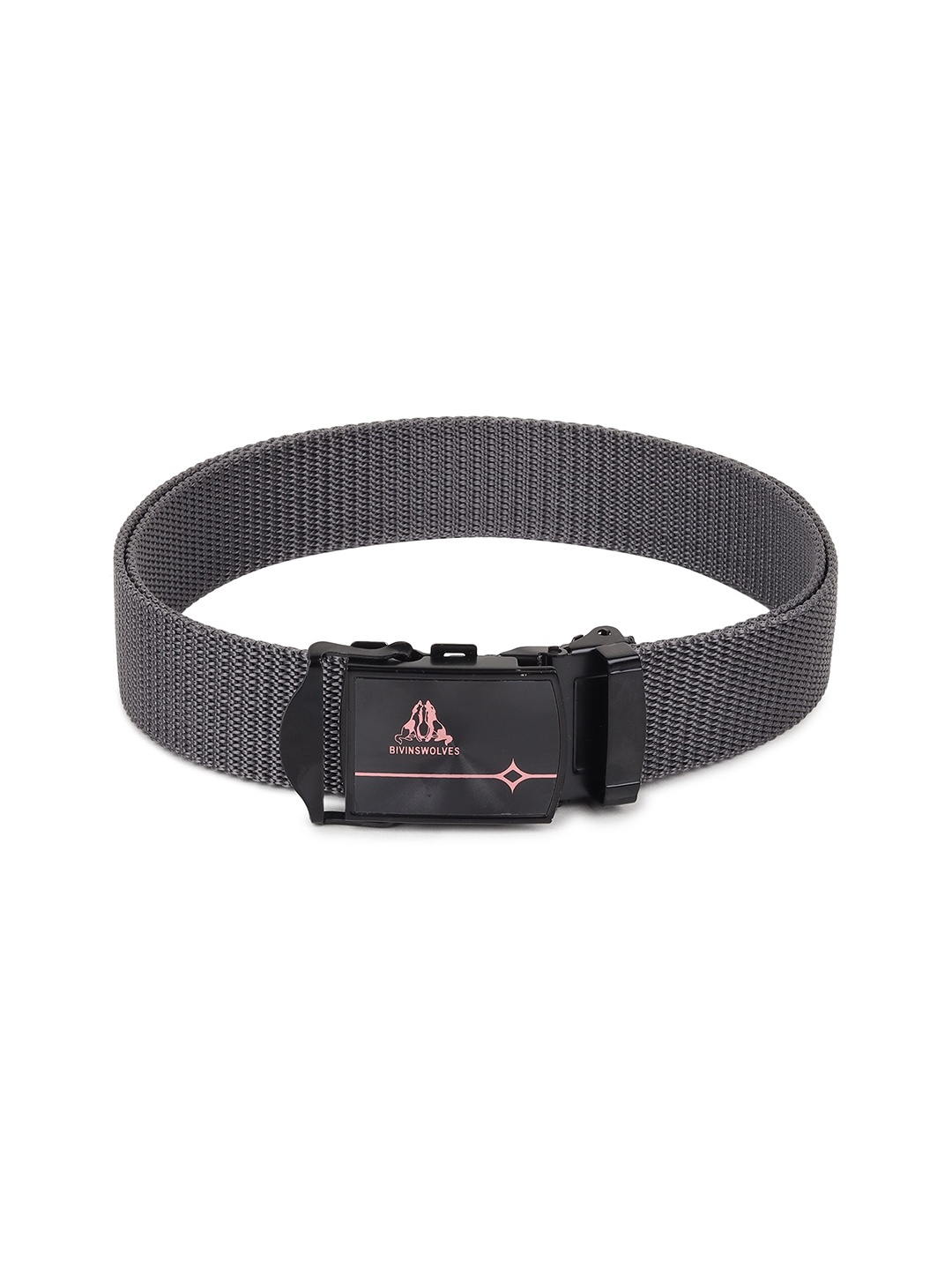 

Metronaut Men Textured Belt, Grey