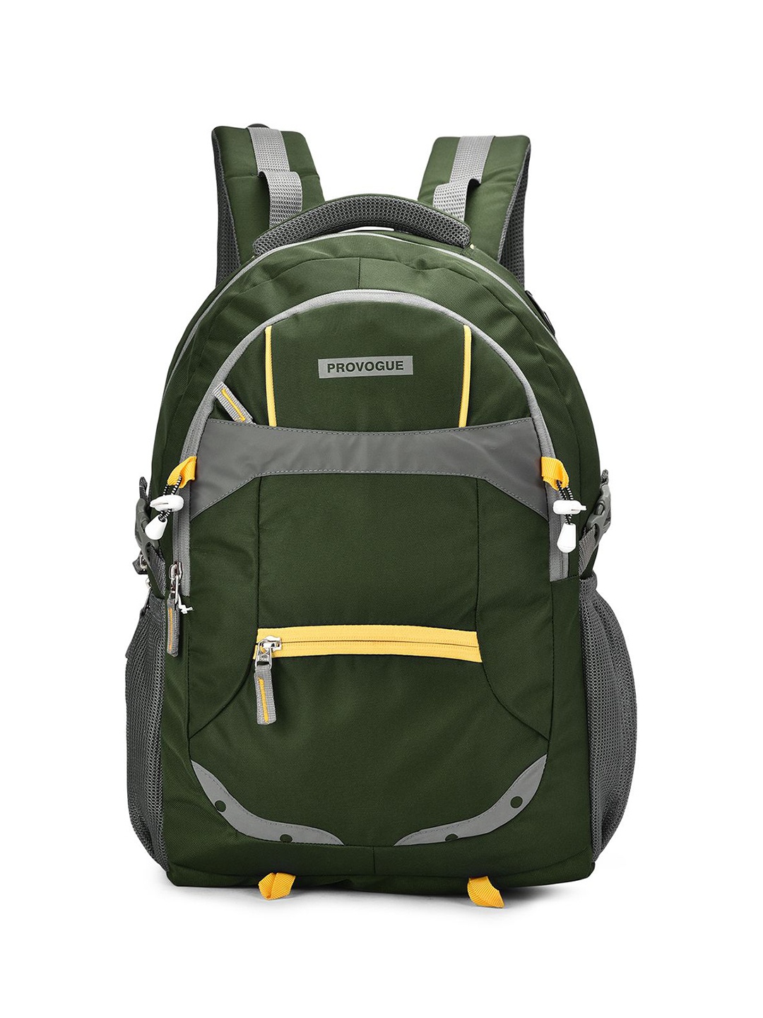 

Provogue Unisex Brand Logo Backpack, Green