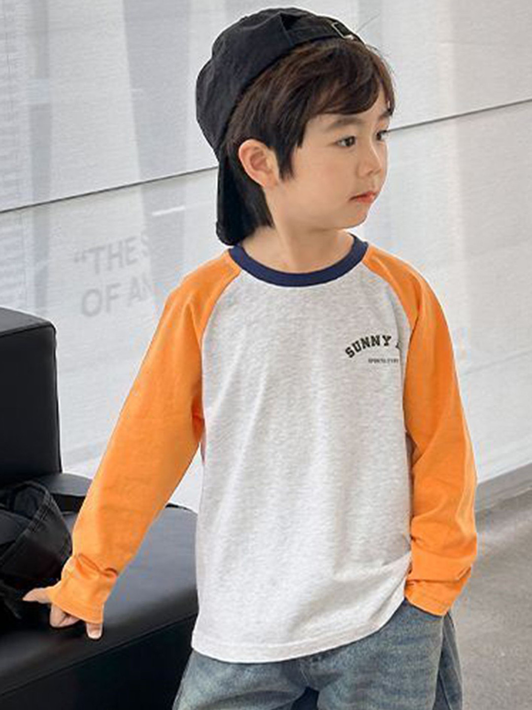 

LULU & SKY Boys Colourblocked Applique T-shirt, Multi