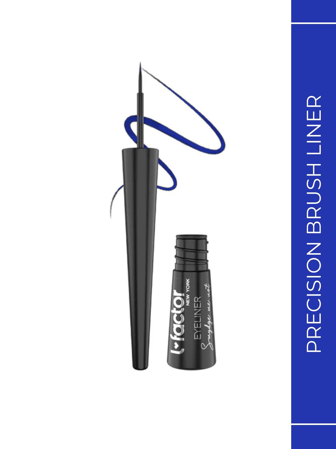 

L Factor Cosmetics Smudge Me Not Waterproof Eyeliner - 4 ml - Shaphire Blue