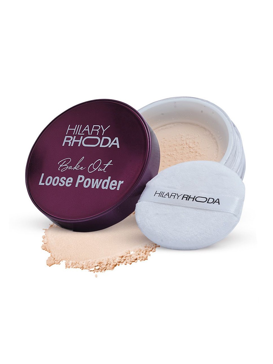 

Hilary Rhoda Bake Out Matte Finish Loose Powder - 10 g - Banana 02, Off white