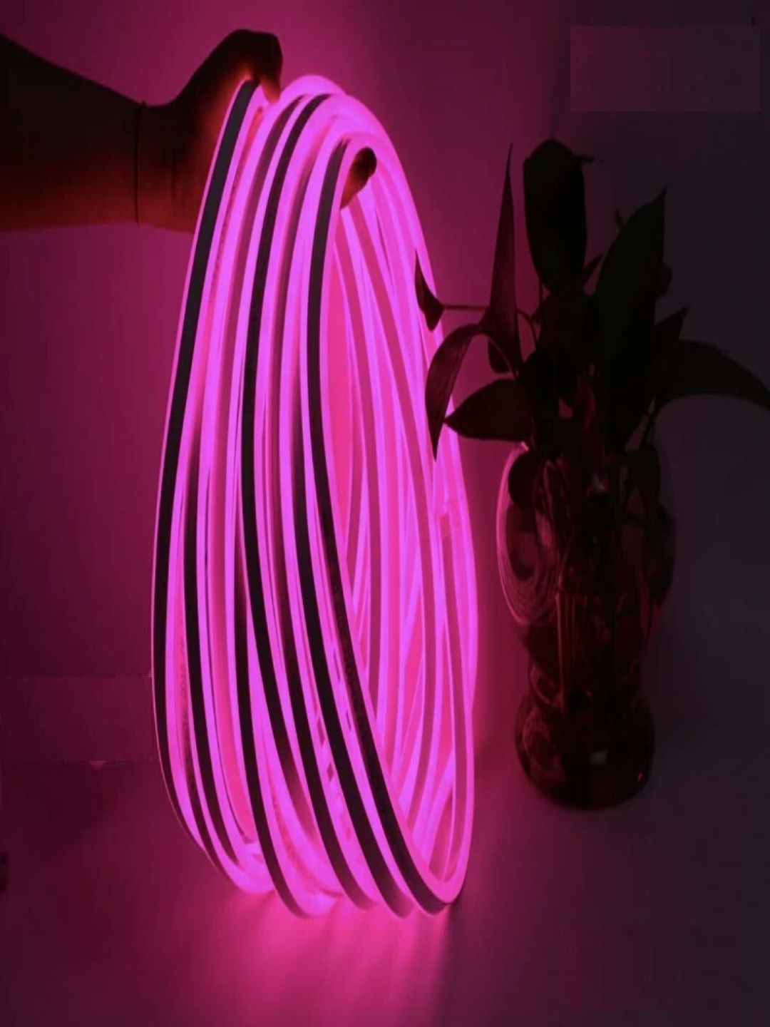 

SPARK WORLD 600 Pink Neon Rope LED String Lights