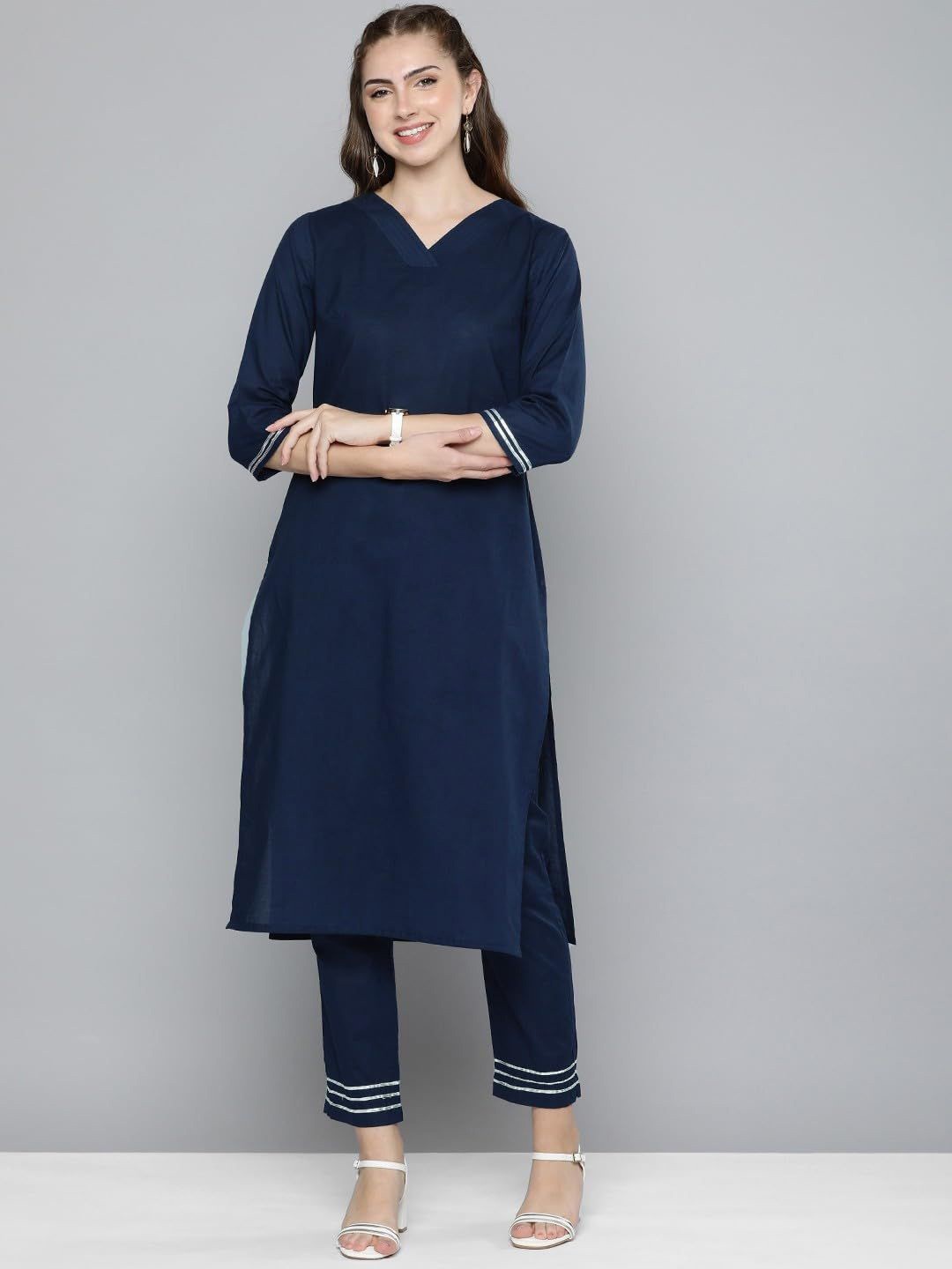 

13-Star A-Line Midi Dress, Blue