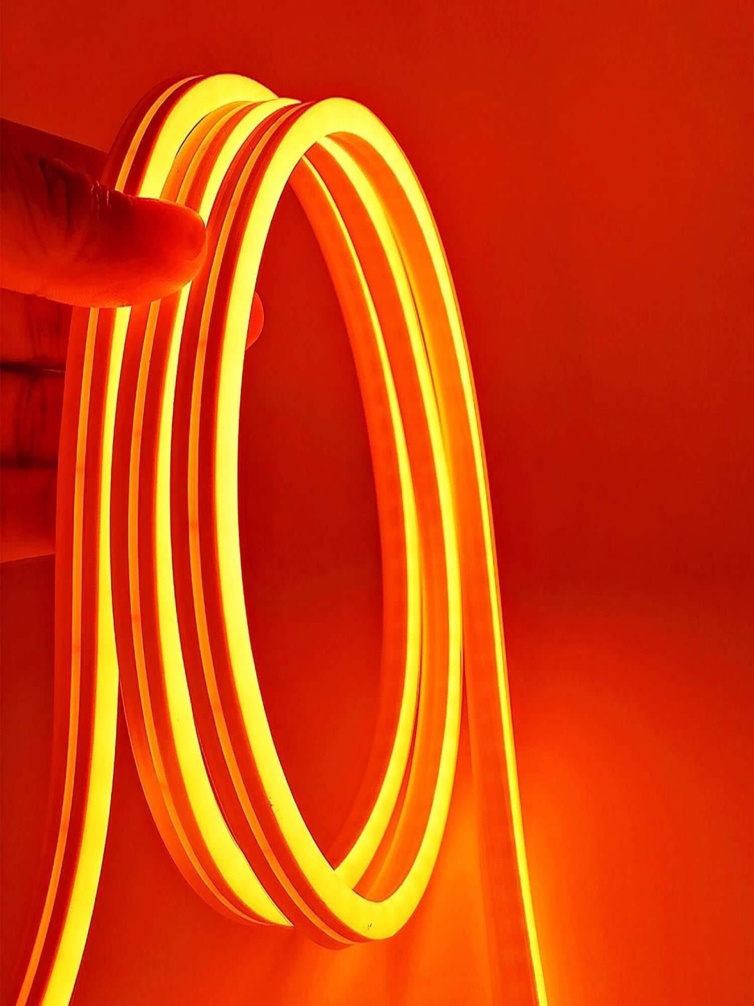 

SPARK WORLD Orange Coloured Strip String Lights