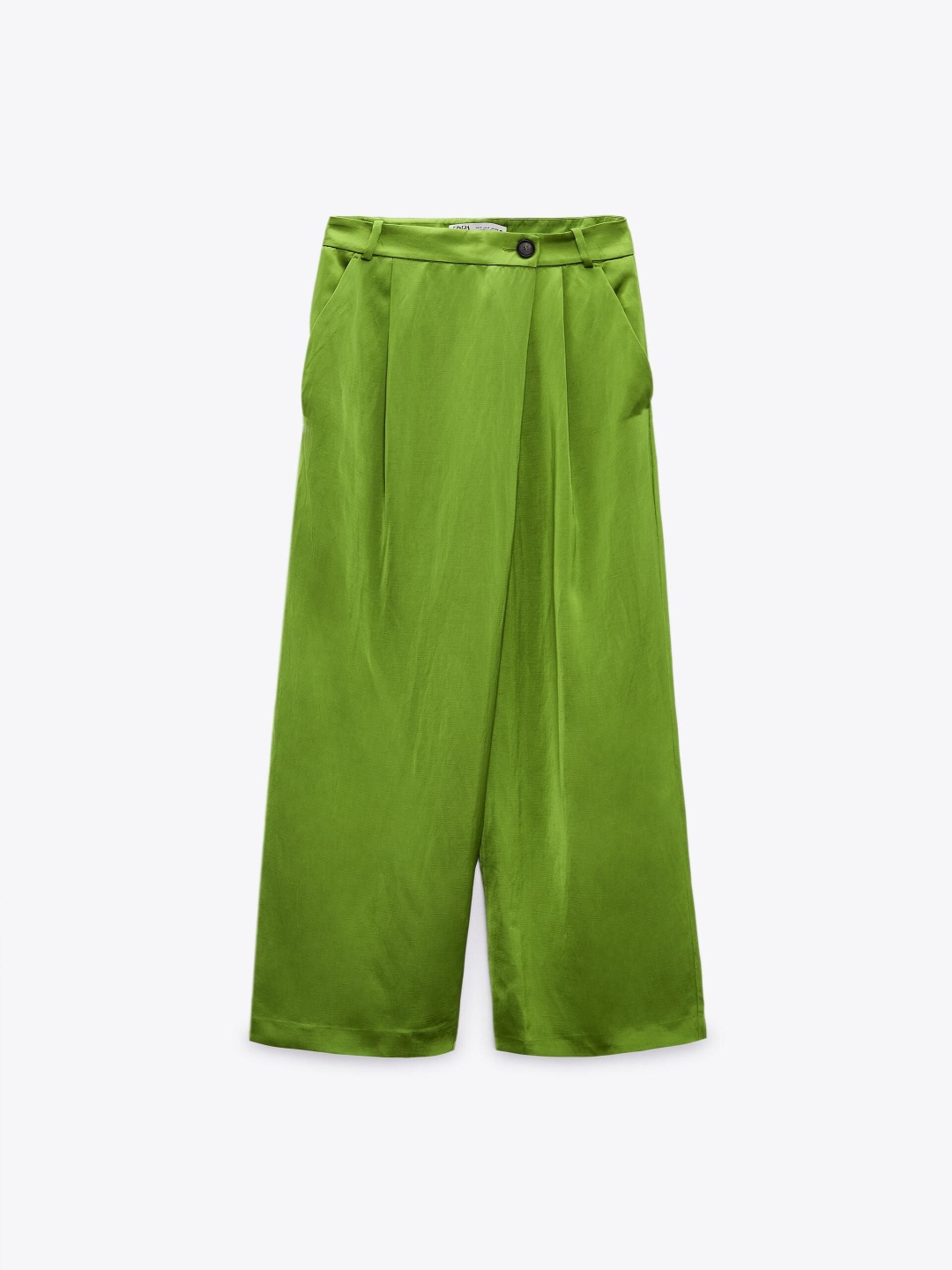

ZARA Women Trousers, Green