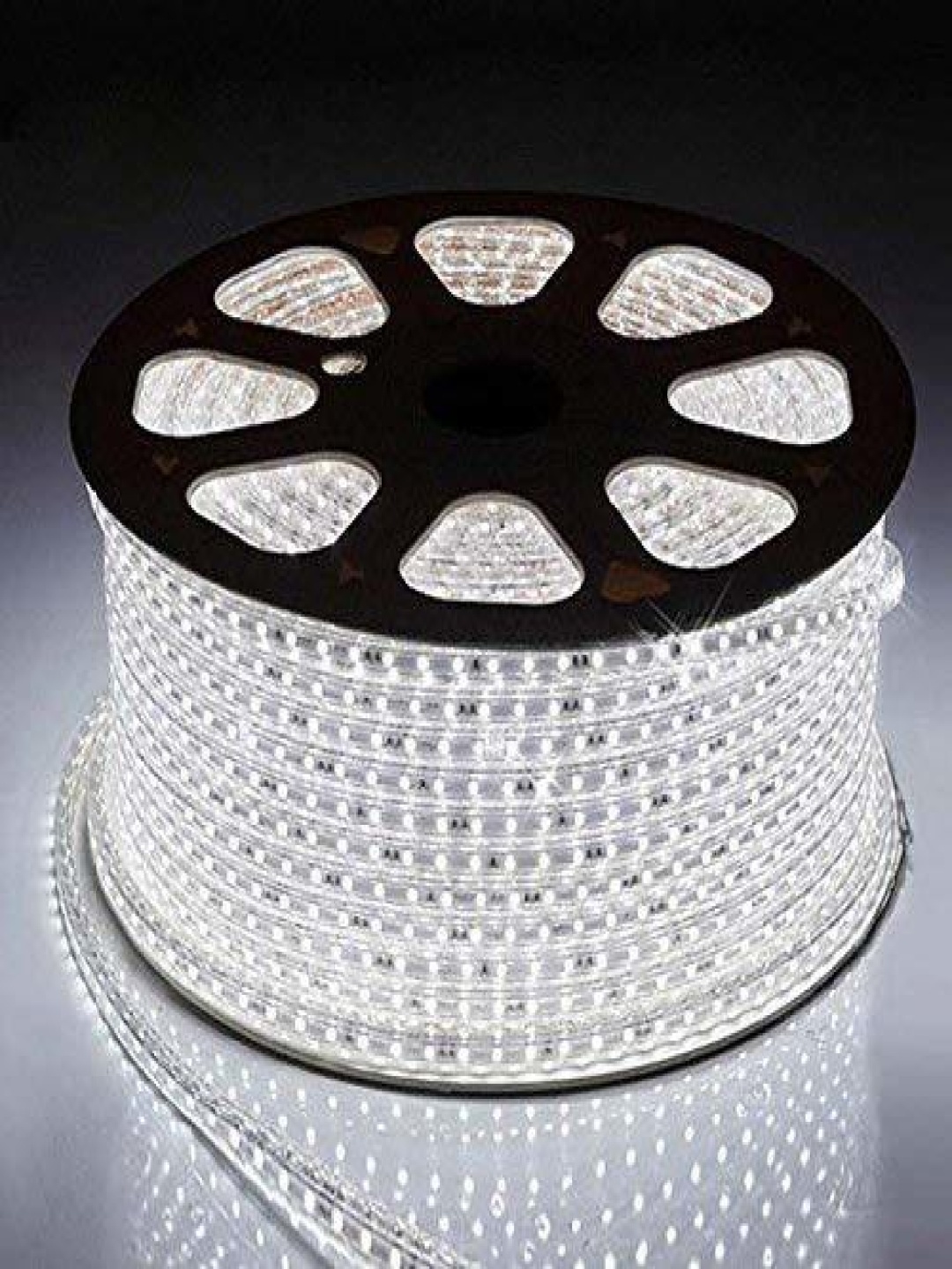

SPARK WORLD Striped String Lights, White
