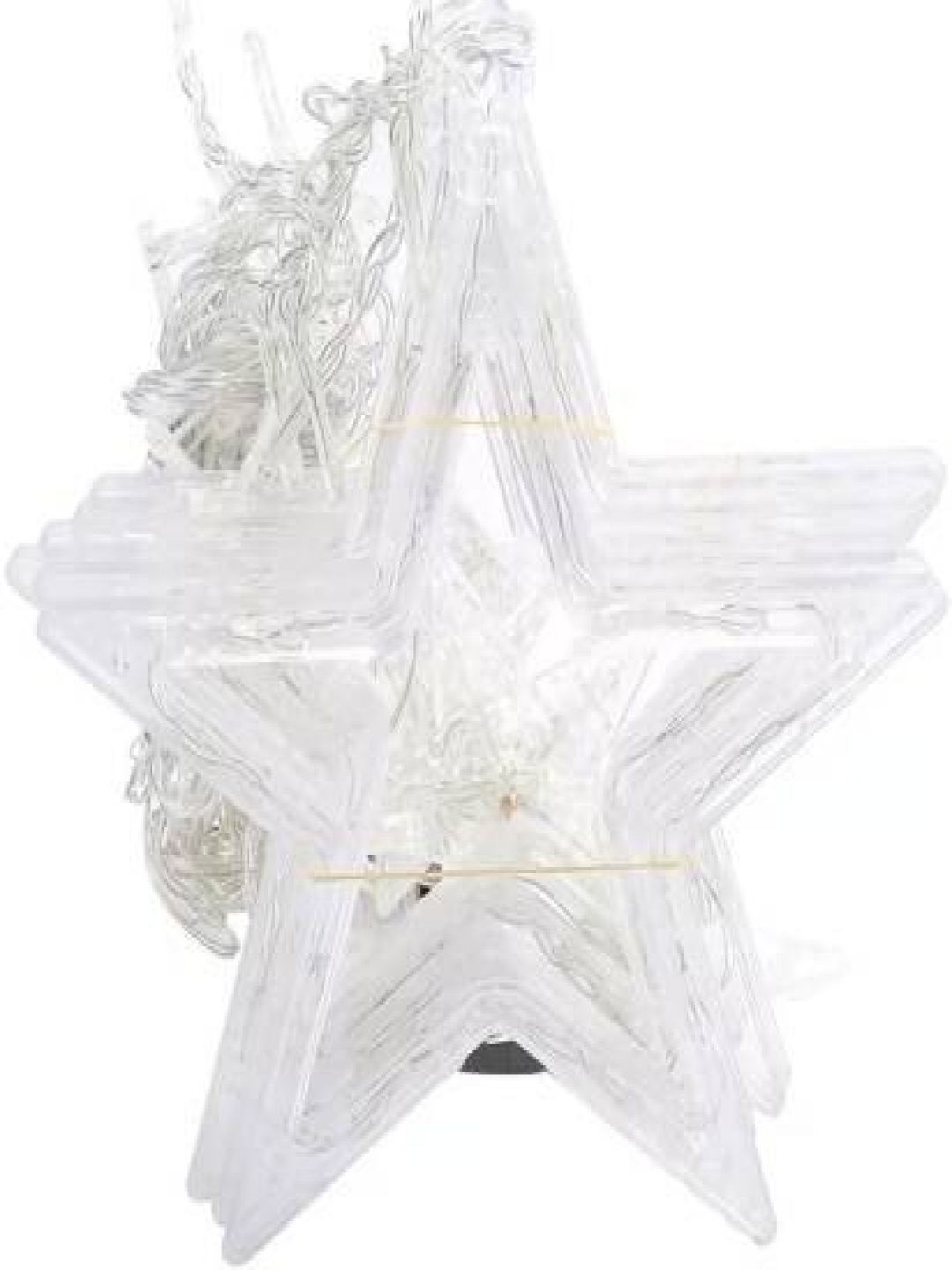 

ENORMITY Yellow 138 Pieces Star Shaped LED String Lights