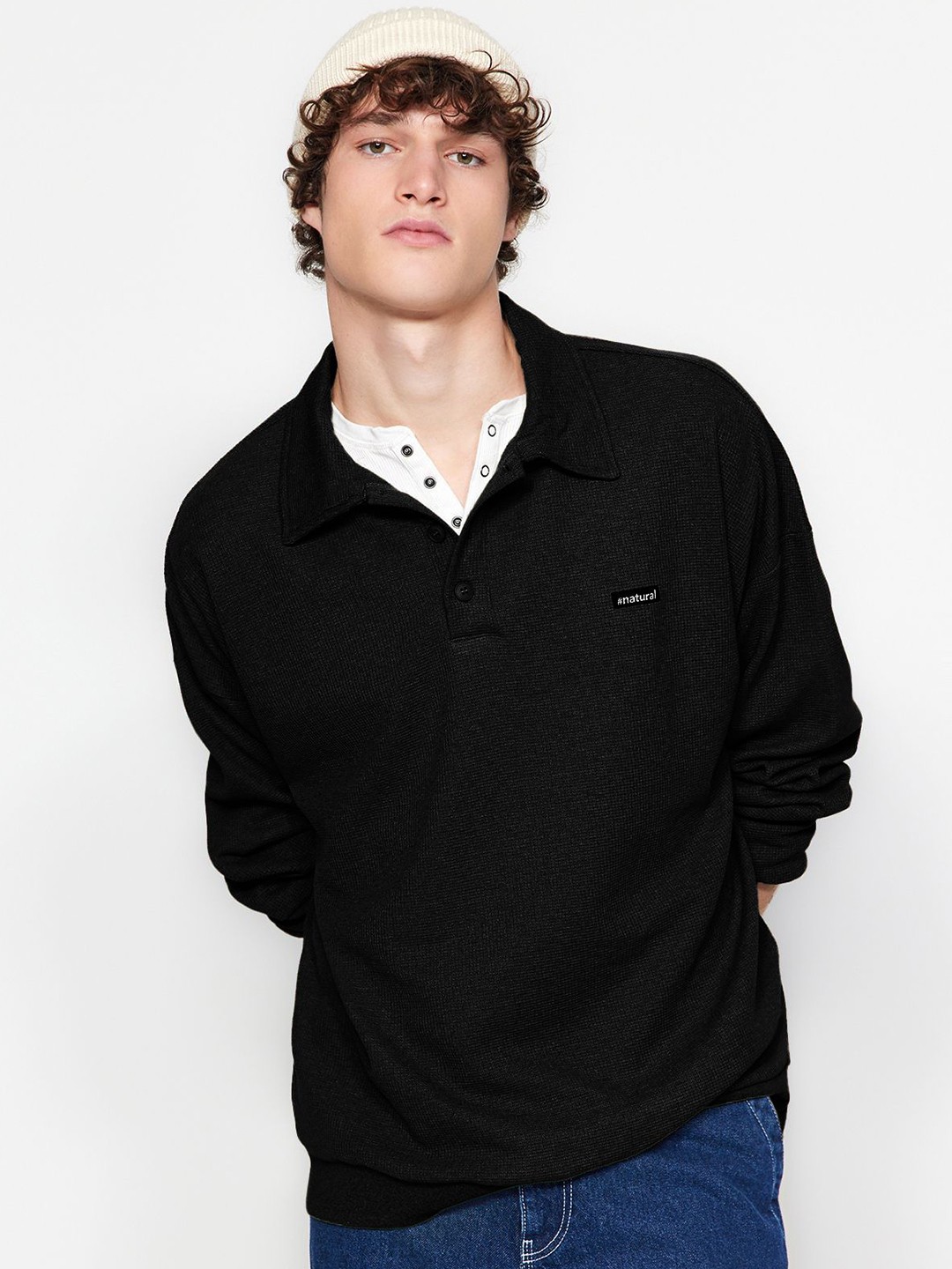 

Trendyol Men Sweatshirt, Na