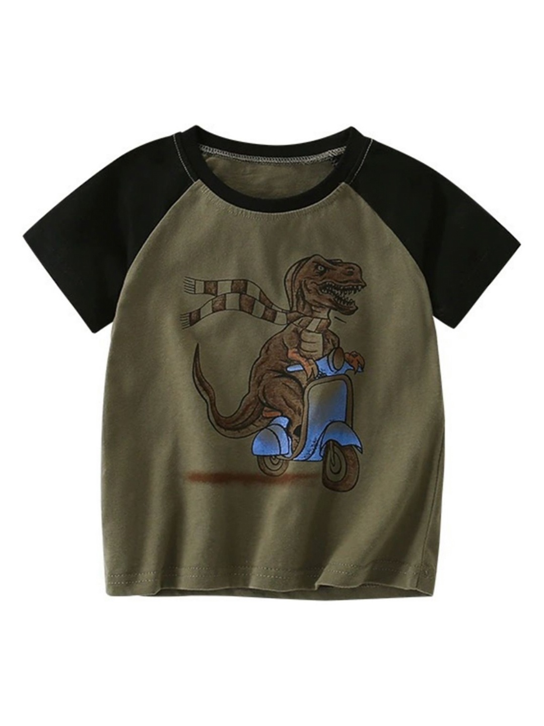 

LULU & SKY Boys Printed T-shirt, Green