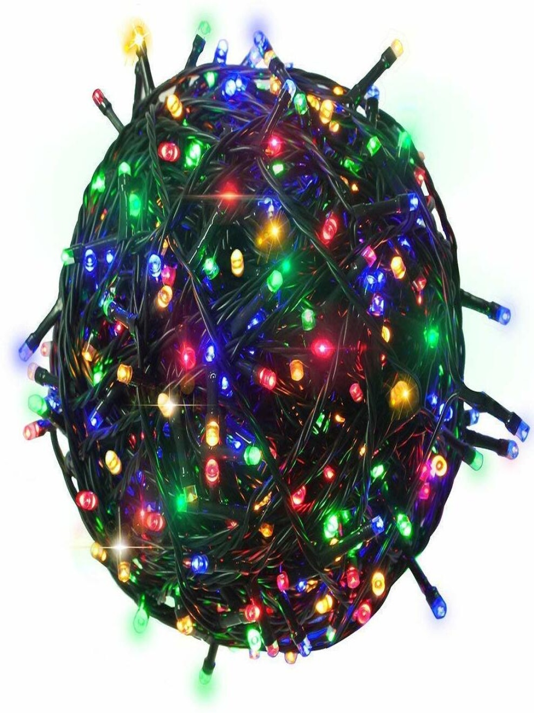 

SPARK WORLD Blue & Red Rice Shaped String Lights