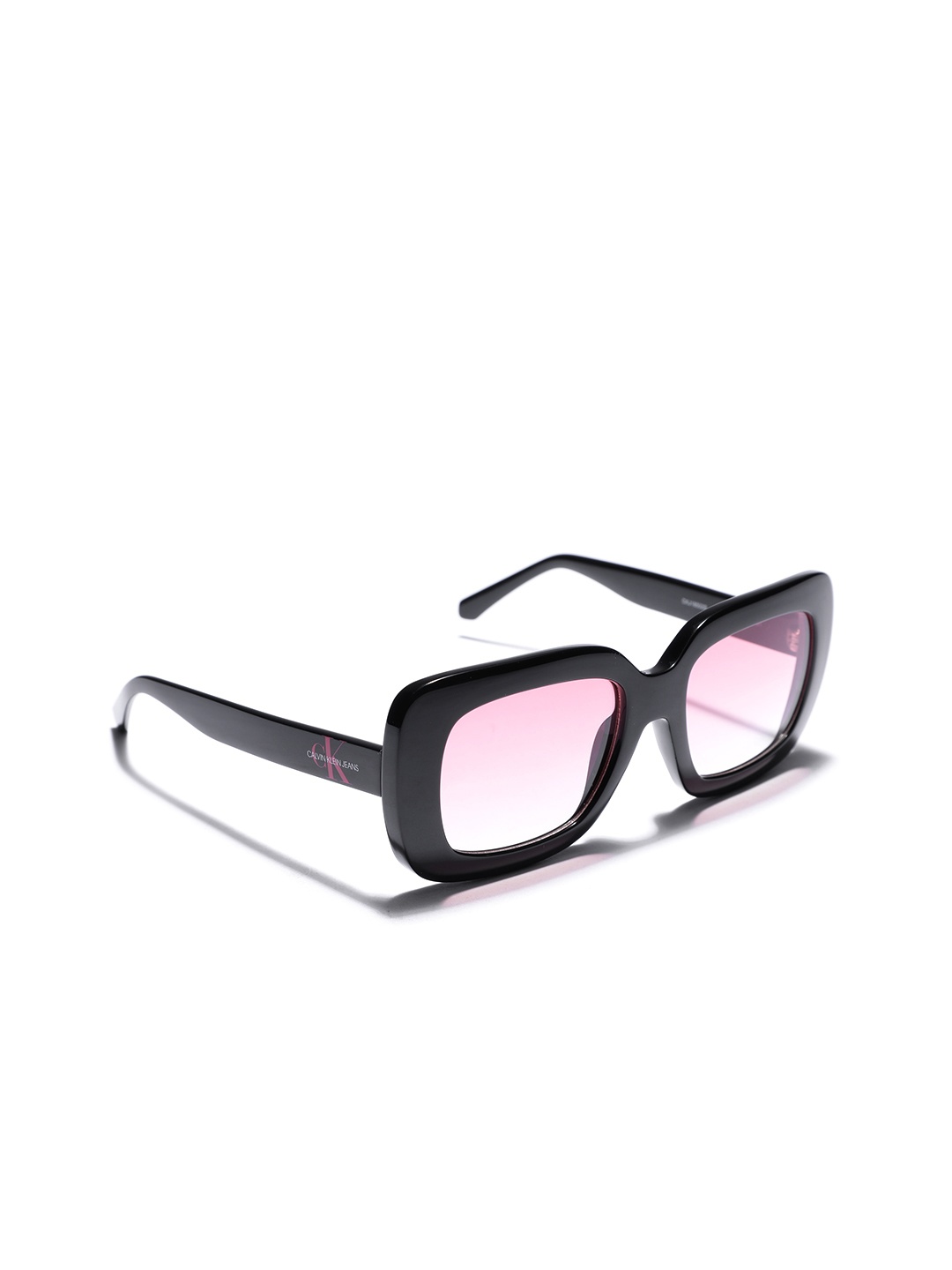 

Calvin Klein Jeans Women Square Sunglasses with UV Protected Lens 18502 001 54 S, Pink